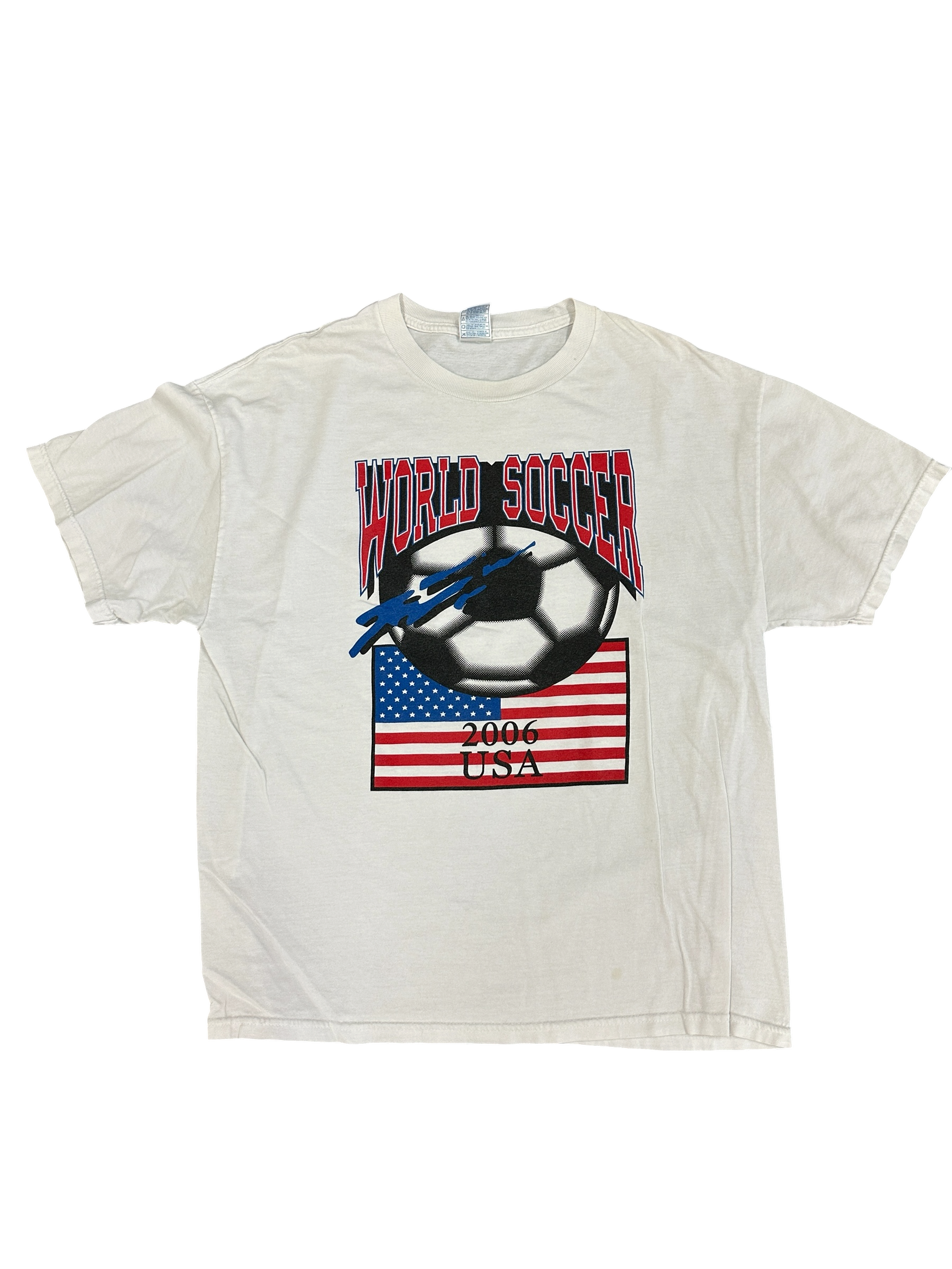 World Soccer USA 2006 White Tee