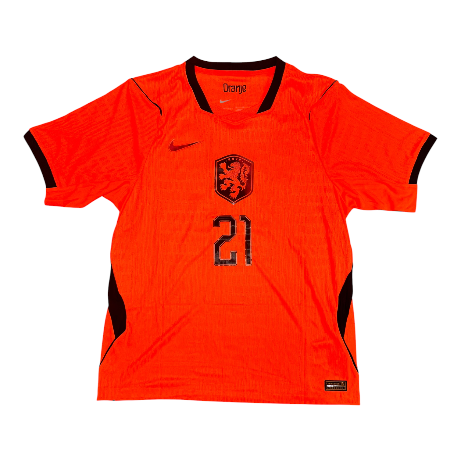 Netherlands 2026 Player Version Home De Jong Jersey