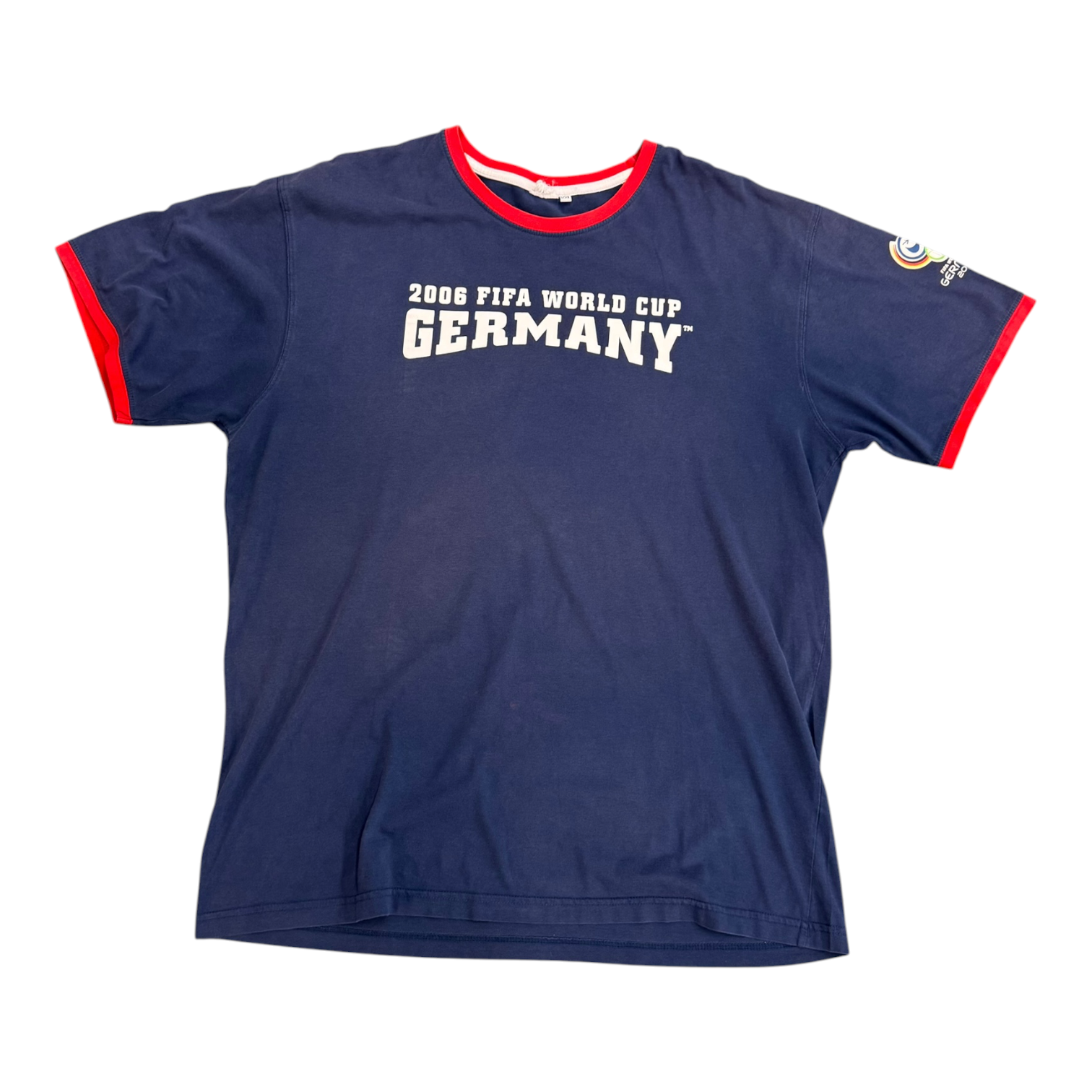 2006 World Cup Germany Blue Ringer Tee