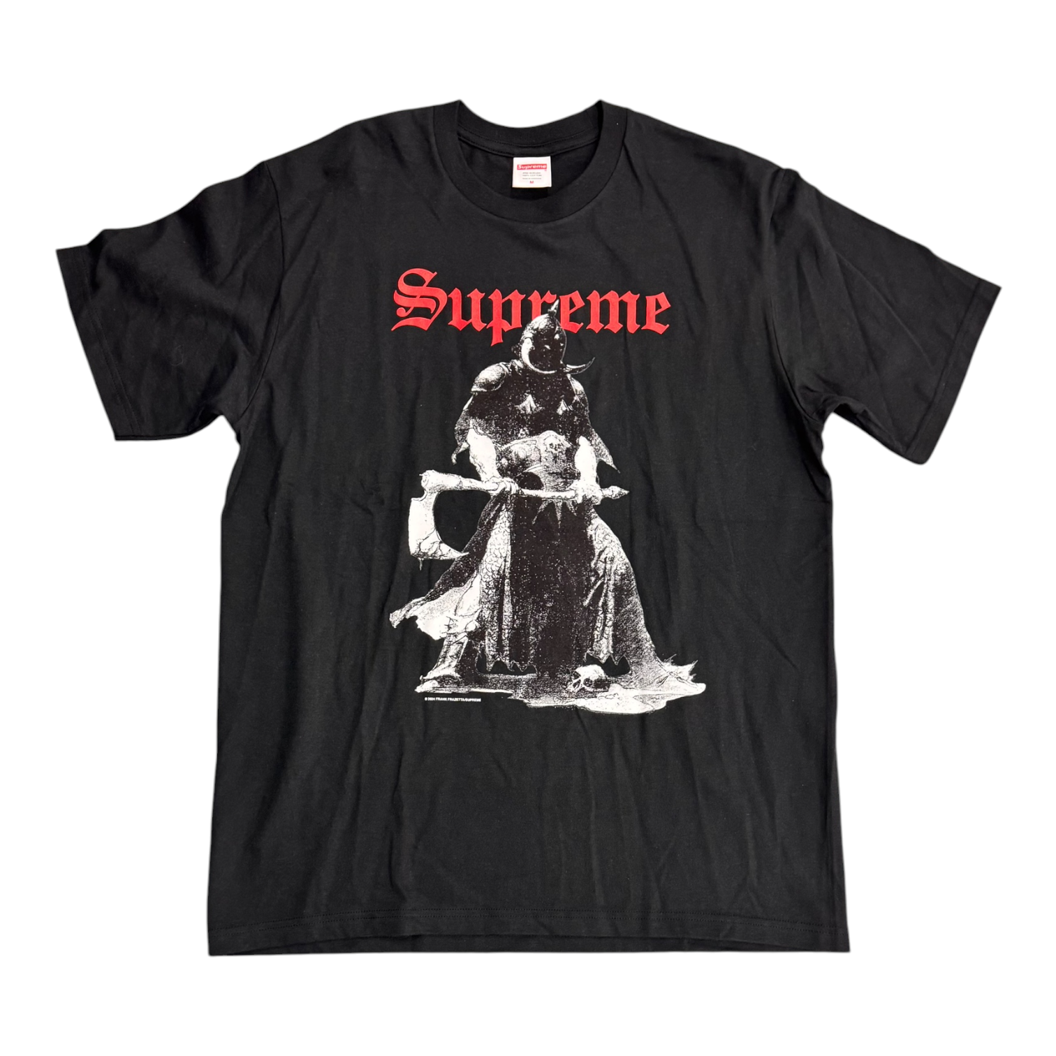 Supreme Frank Frazetta Destruction Black Tee