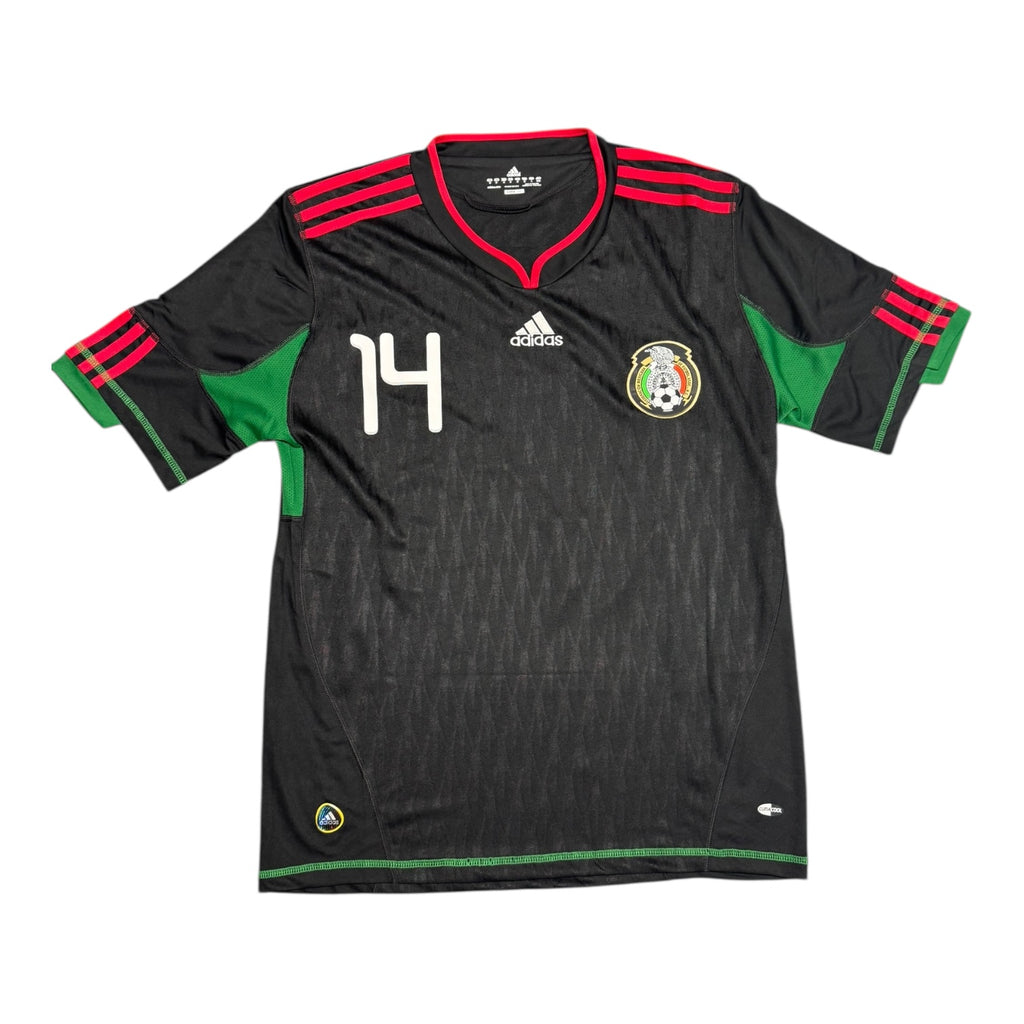 Mexico 2010 Away Black Jersey - J. HERNANDEZ
