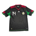 Mexico 2010 Away Black Jersey - J. HERNANDEZ