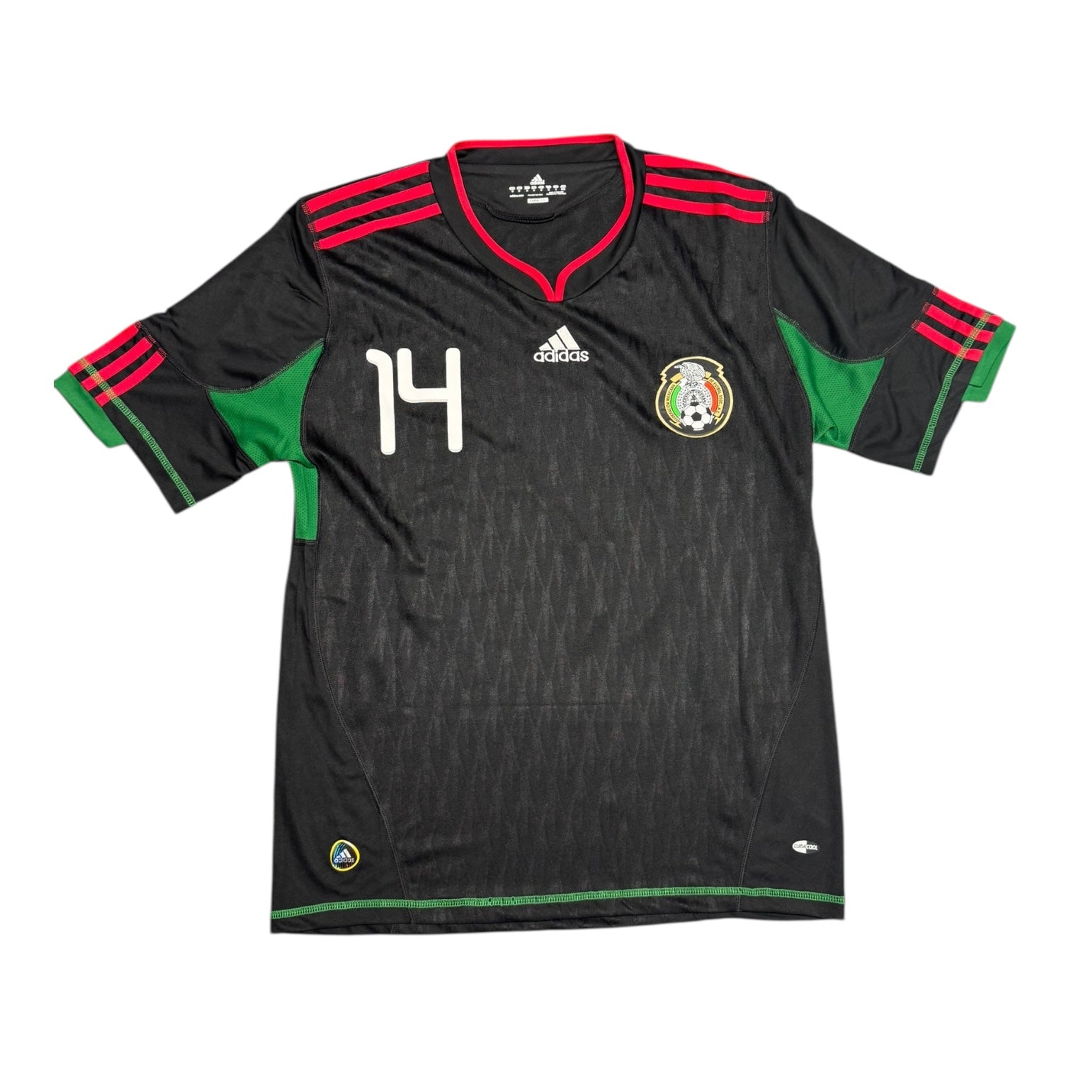 Mexico 2010 Away Black Jersey - J. HERNANDEZ