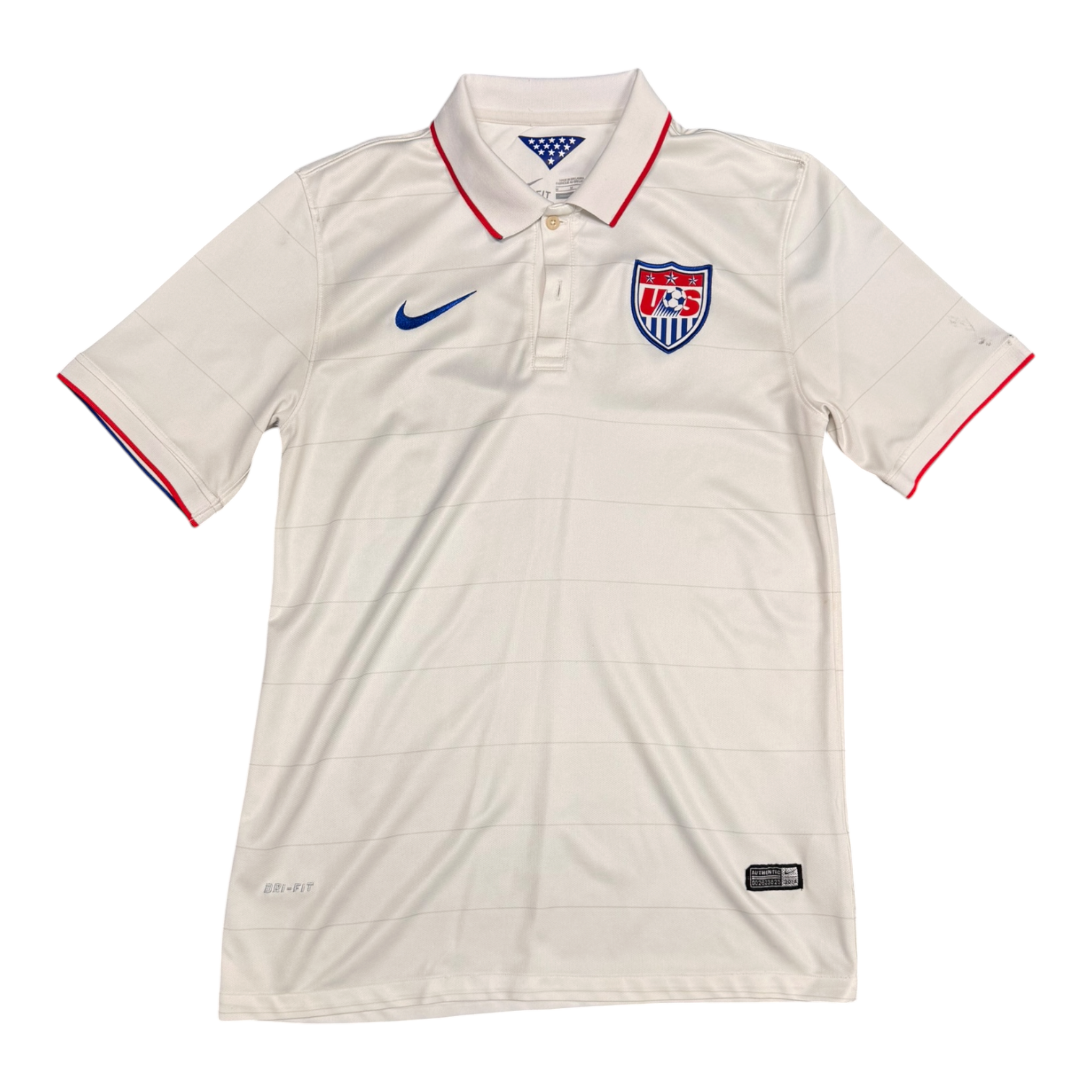 USA 2014 White Home Jersey