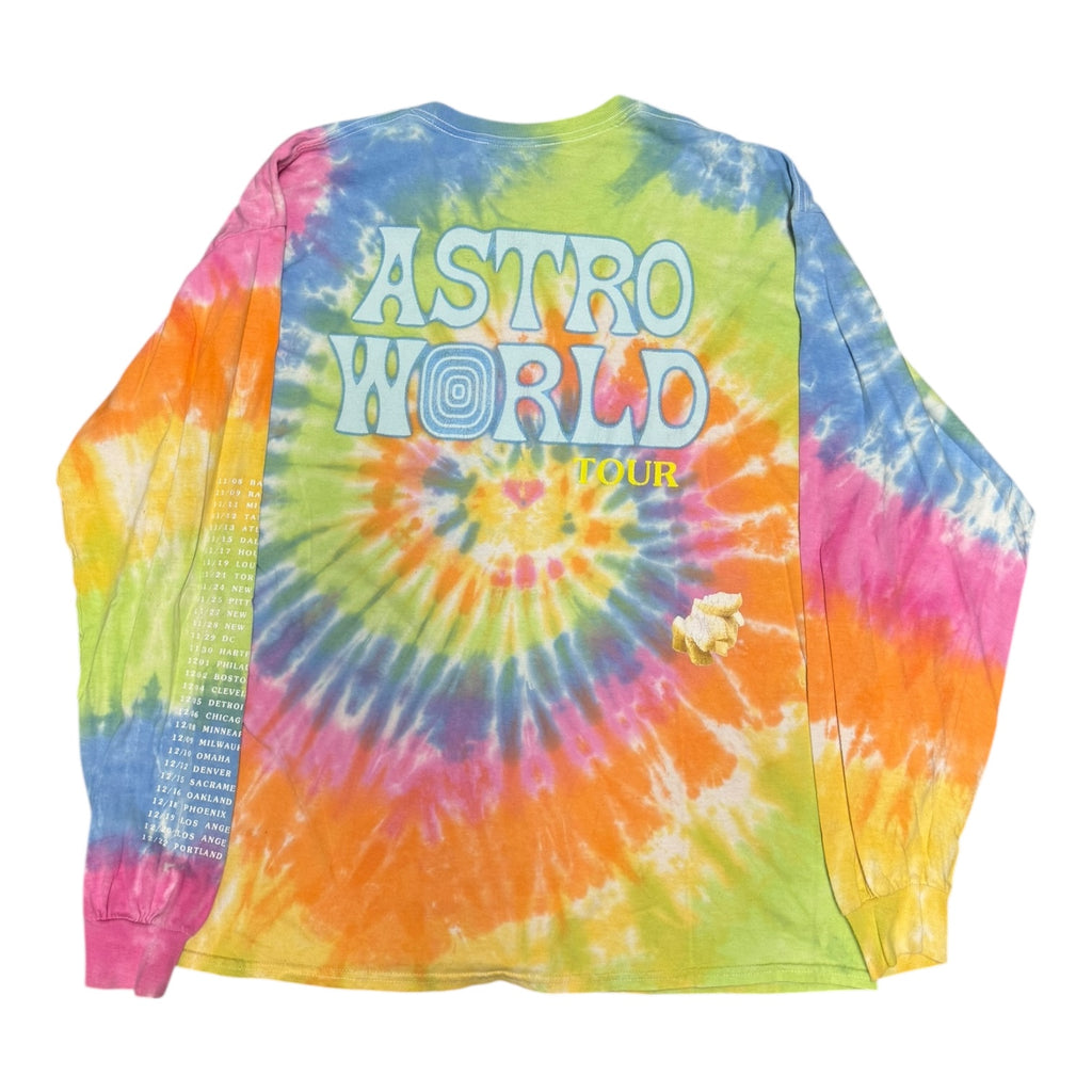 Travis Scott Astroworld Tie Dye L/S Tee