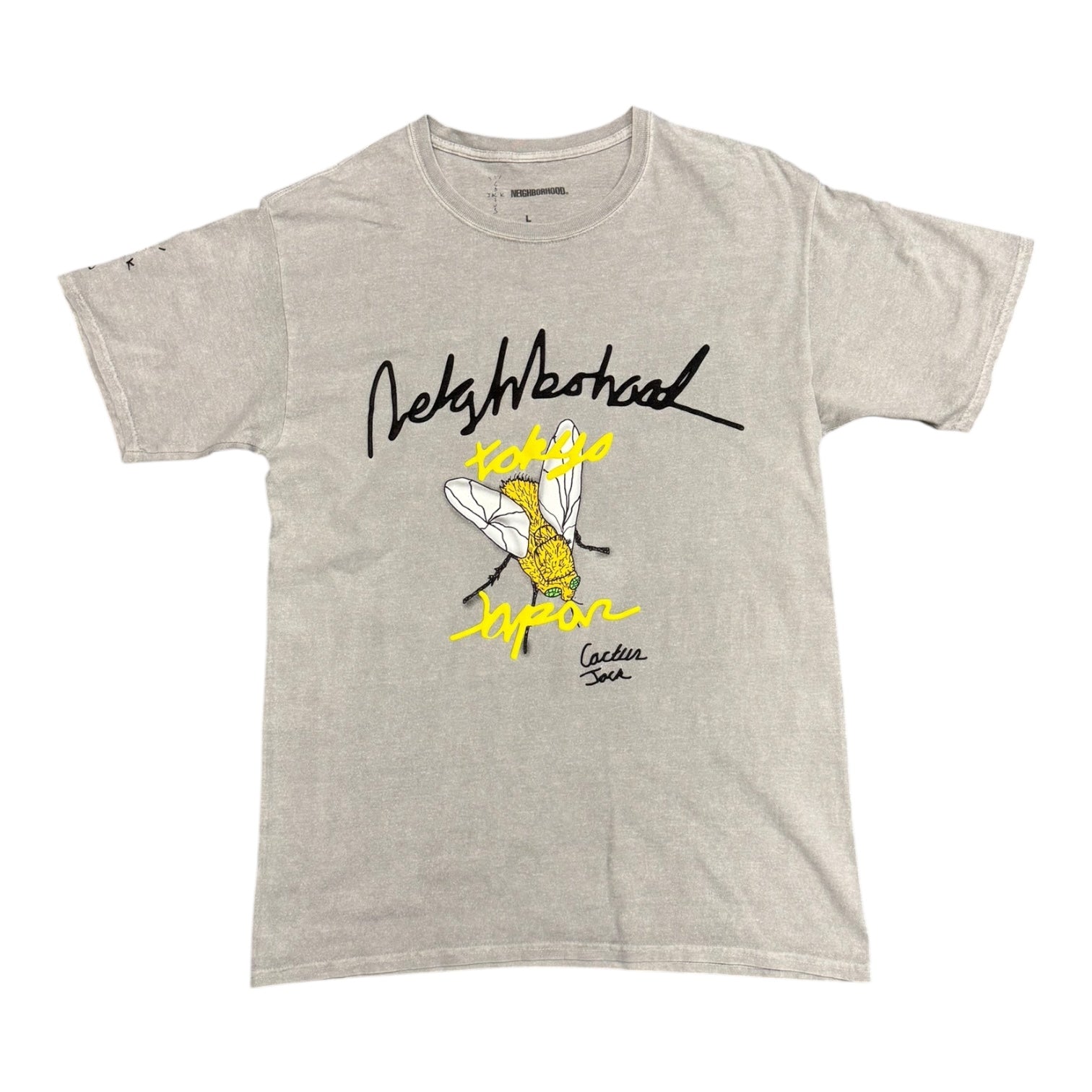 Travis Scott x Neighborhood Grey Tee