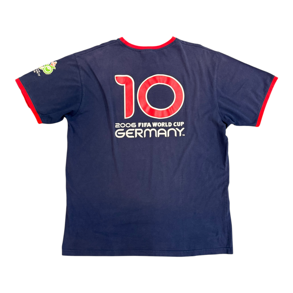 2006 World Cup Germany Blue Ringer Tee