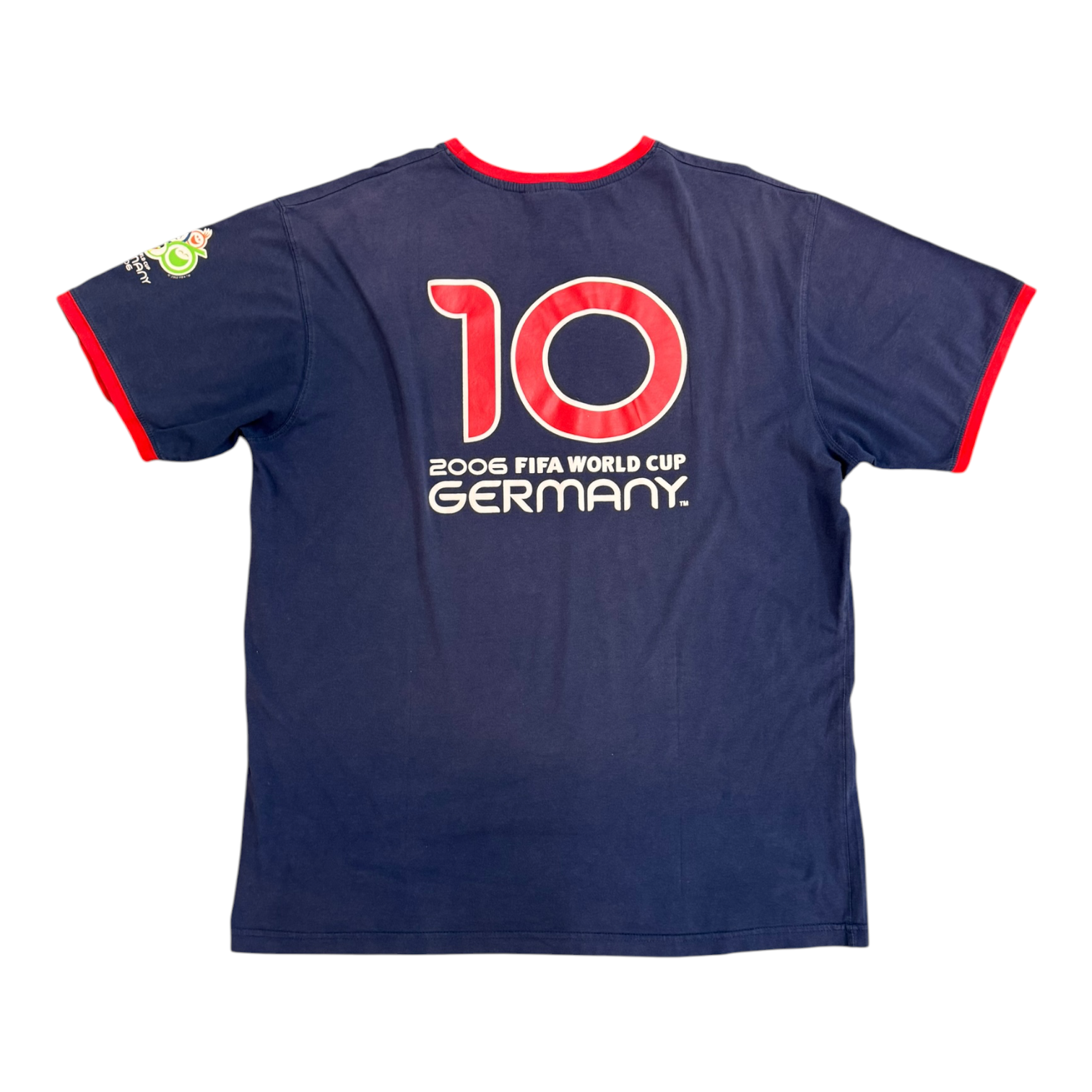 2006 World Cup Germany Blue Ringer Tee