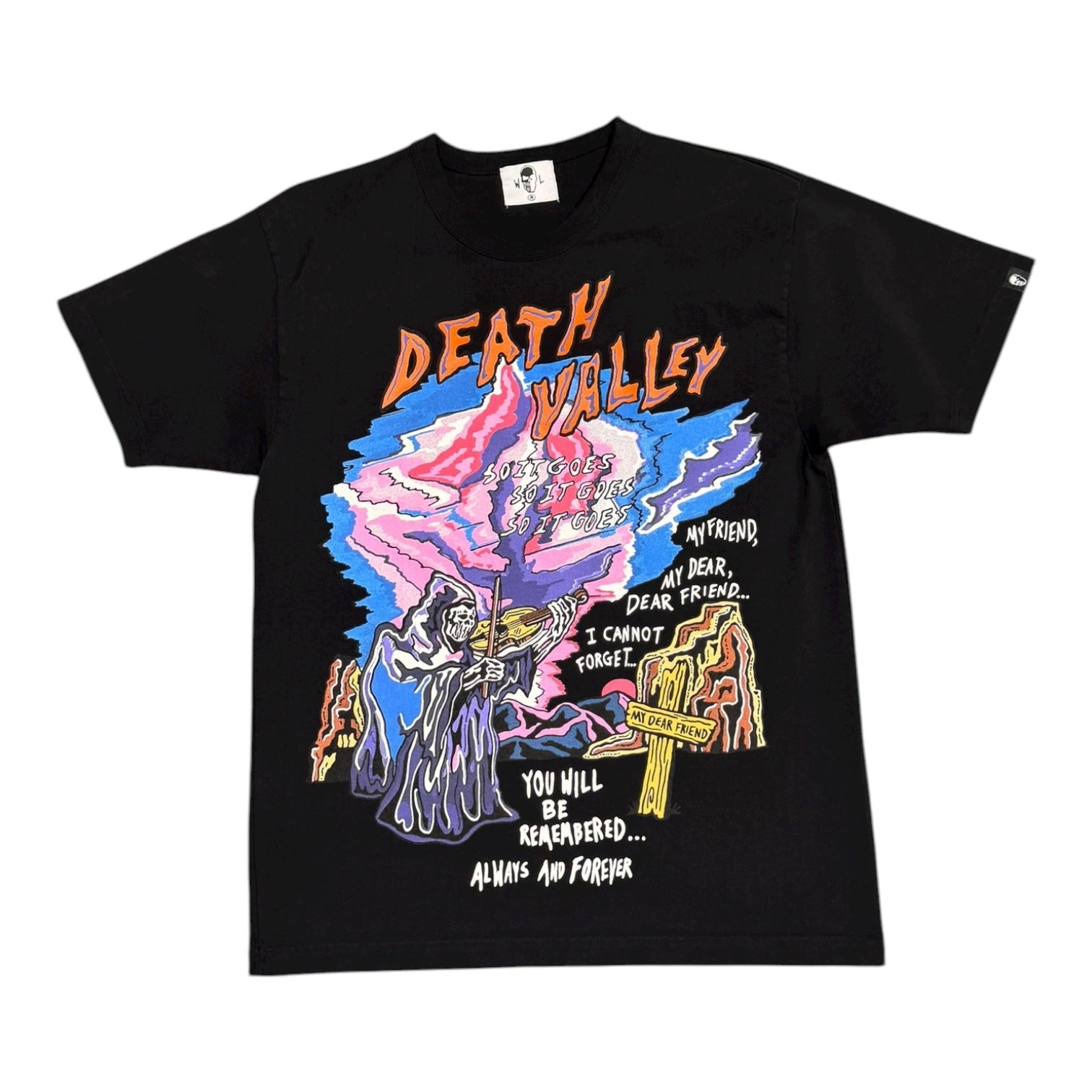 Warren Lotas Death Valley Black Tee