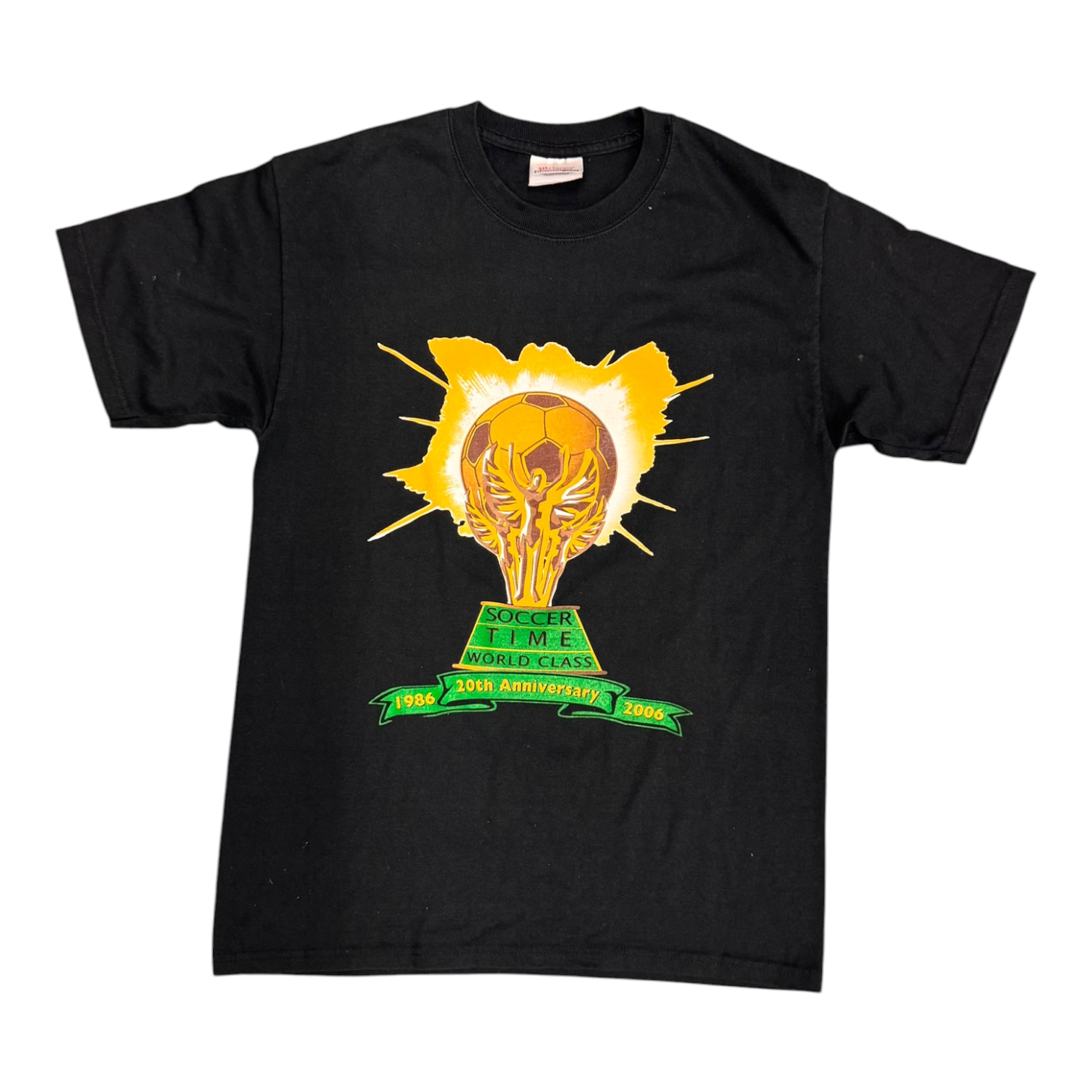 World Cup Soccer 20th anniversary Black Tee