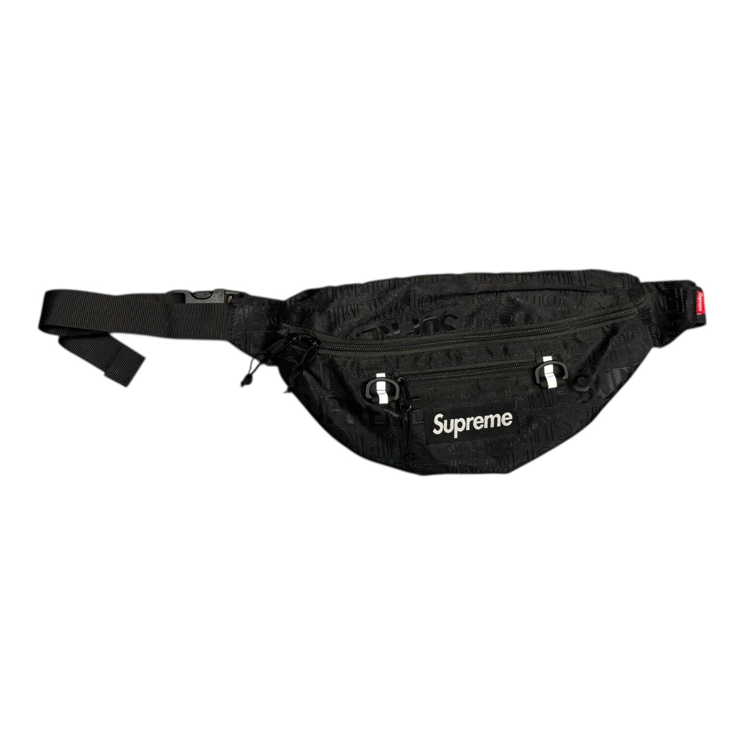 Supreme Black Fanny Pack