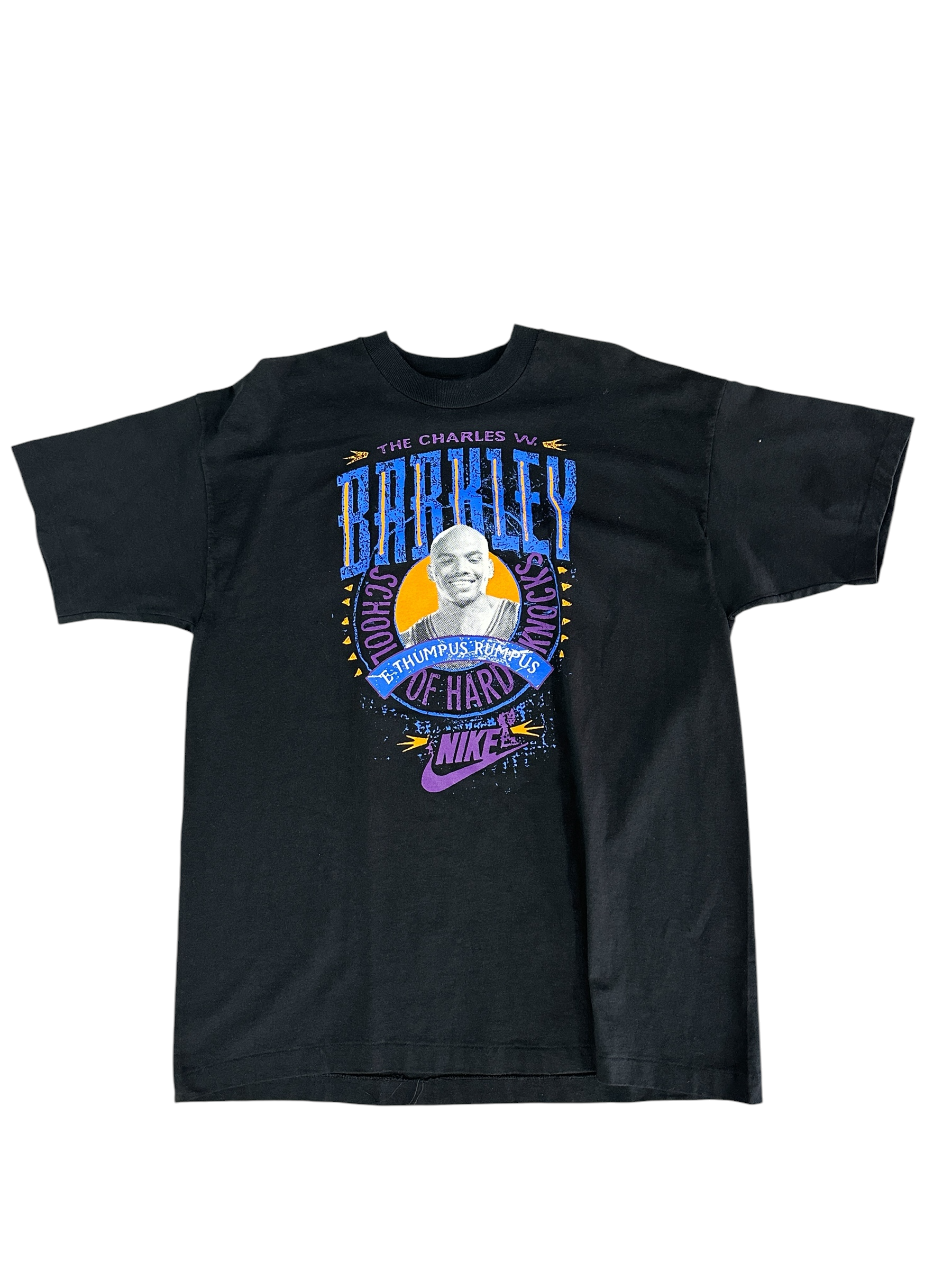 1990s Charles Barkley Nike Black Tee