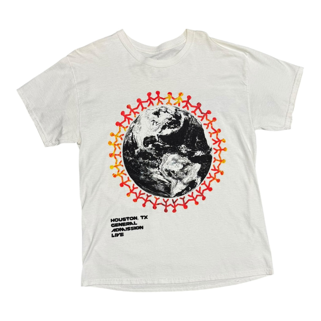 Travis Scott Astroworld Fest '19 Globe White Tee