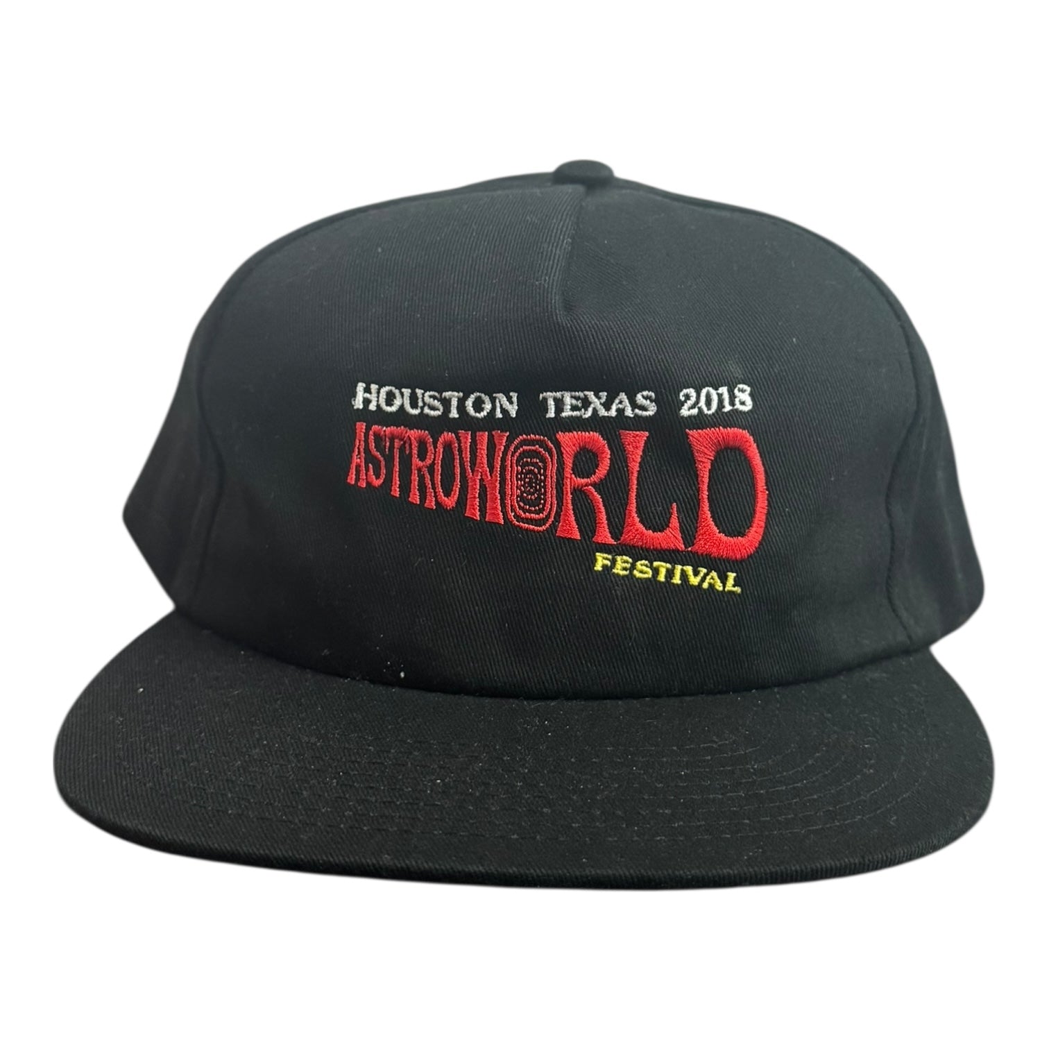 Travis Scott Astroworld Fest '18 Black Snapback Hat