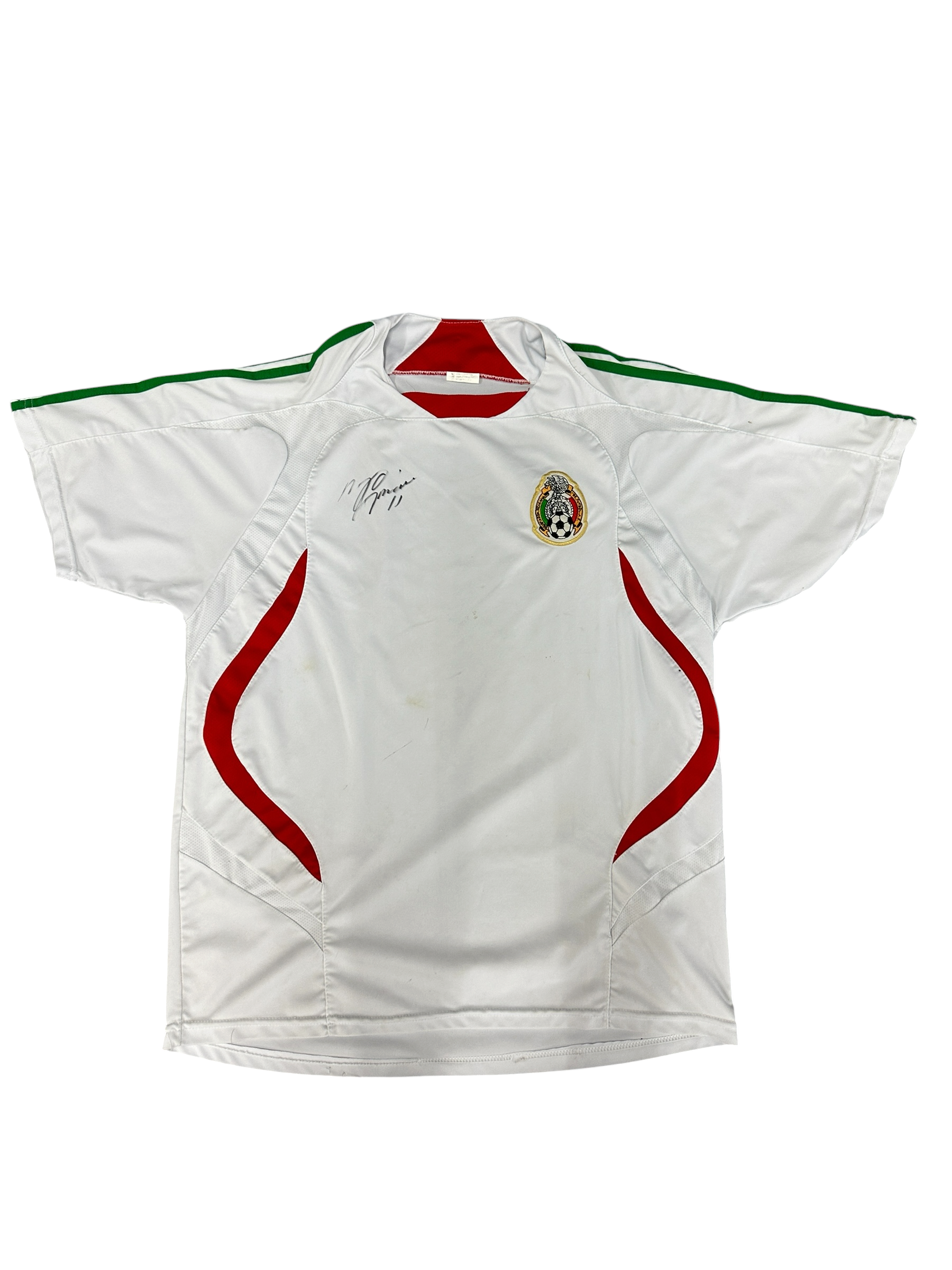 Mexico 2007 Away White Jersey