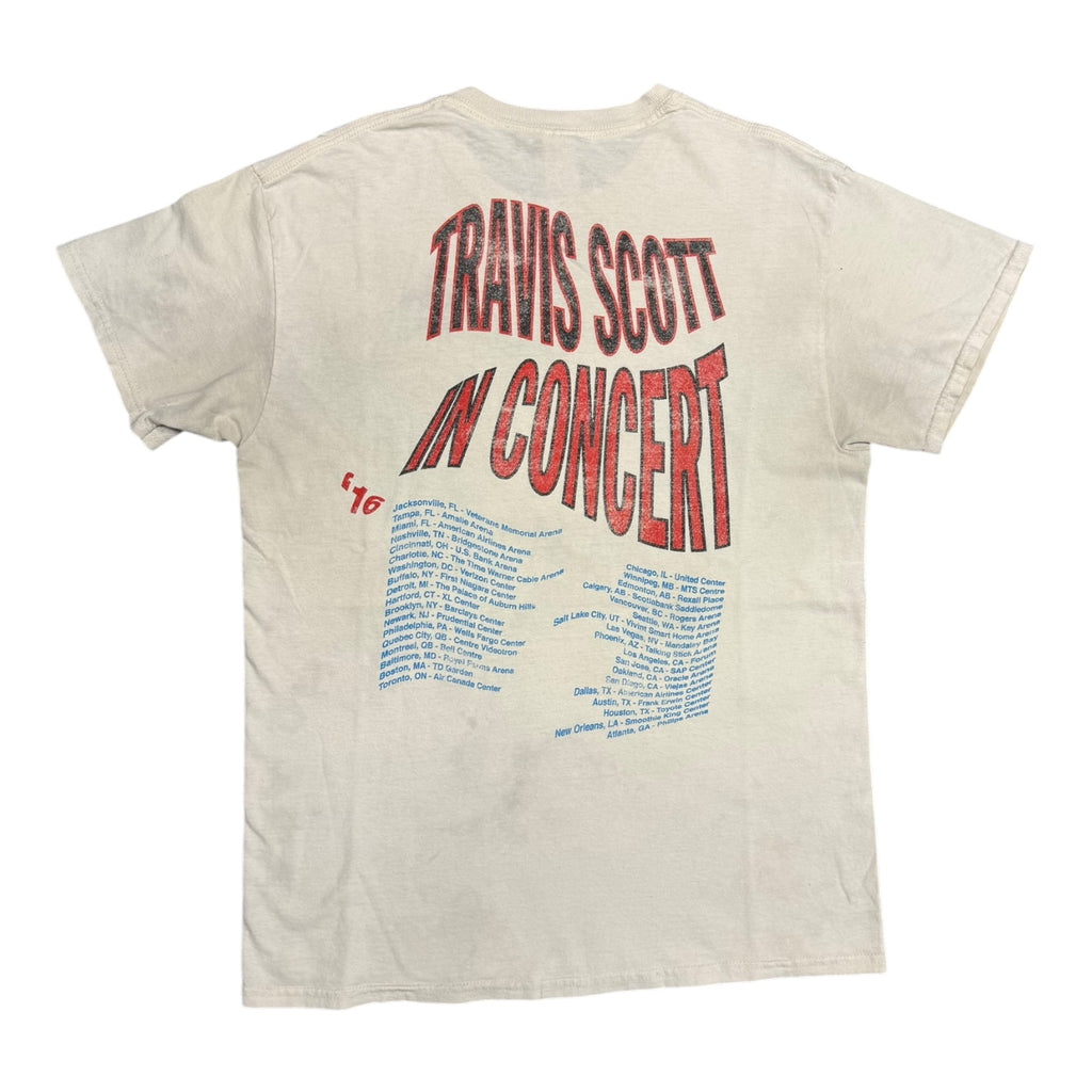 Travis Scott Rodeo '16 Concert Creme Tee