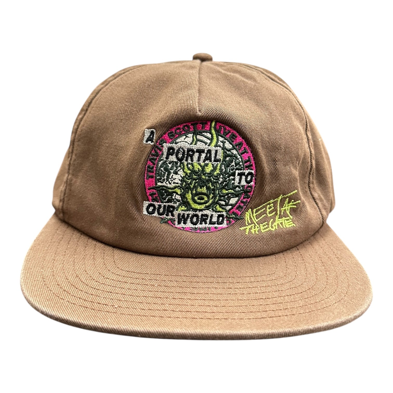 Astroworld Fest ‘21 Brown “Portal” Hat
