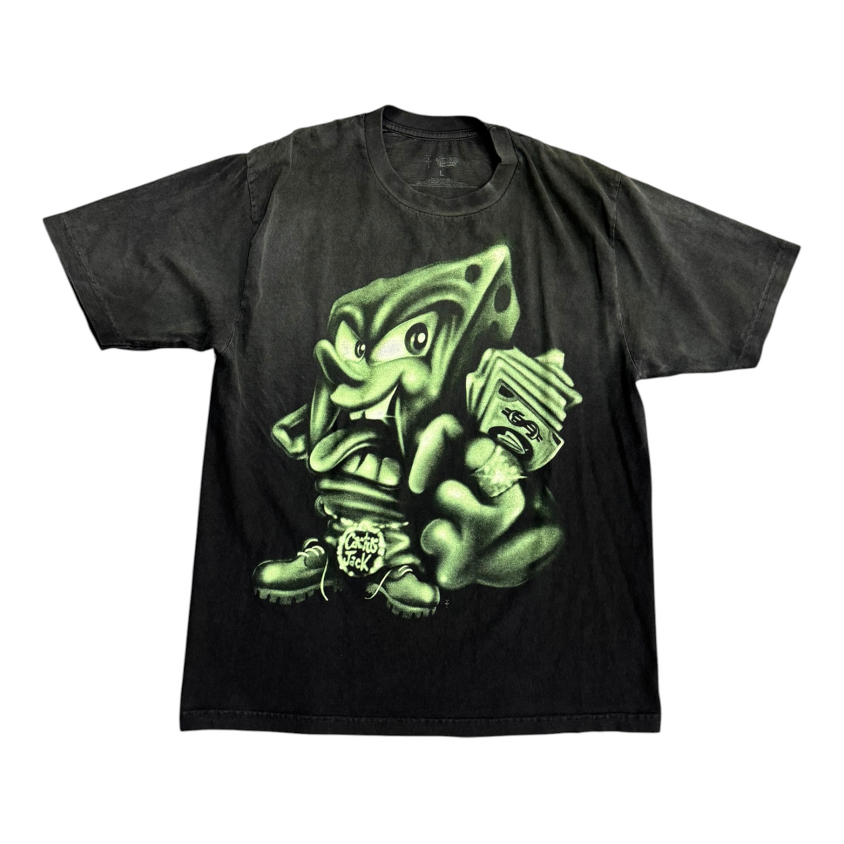 Cactus Jack by Travis Scott x Spongebob Mr Krabs Money Tee