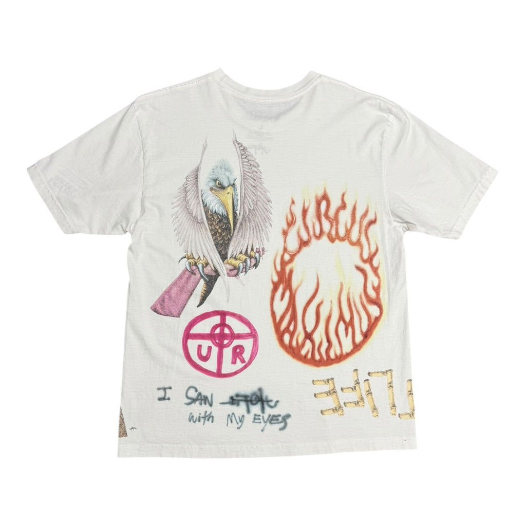 Travis Scott NYC Metlife Tournee White Tee