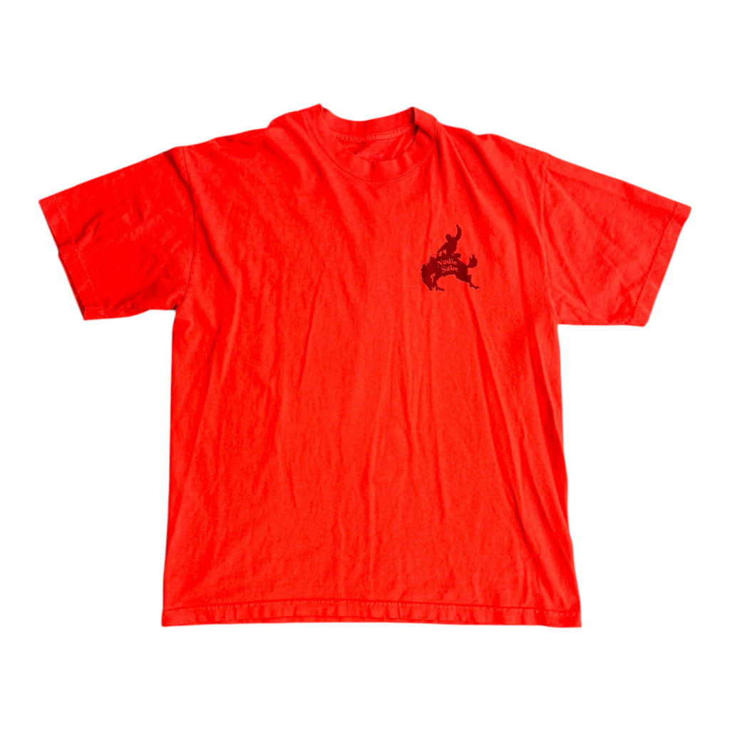 Bad Bunny Nadie Sabe Most Wanted Tour 2024 Orange T-Shirt