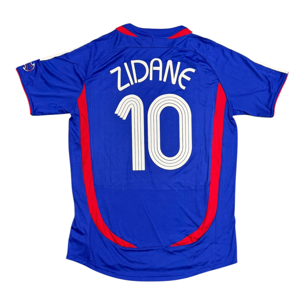 France 2006 Home Blue Jersey - ZIDANE