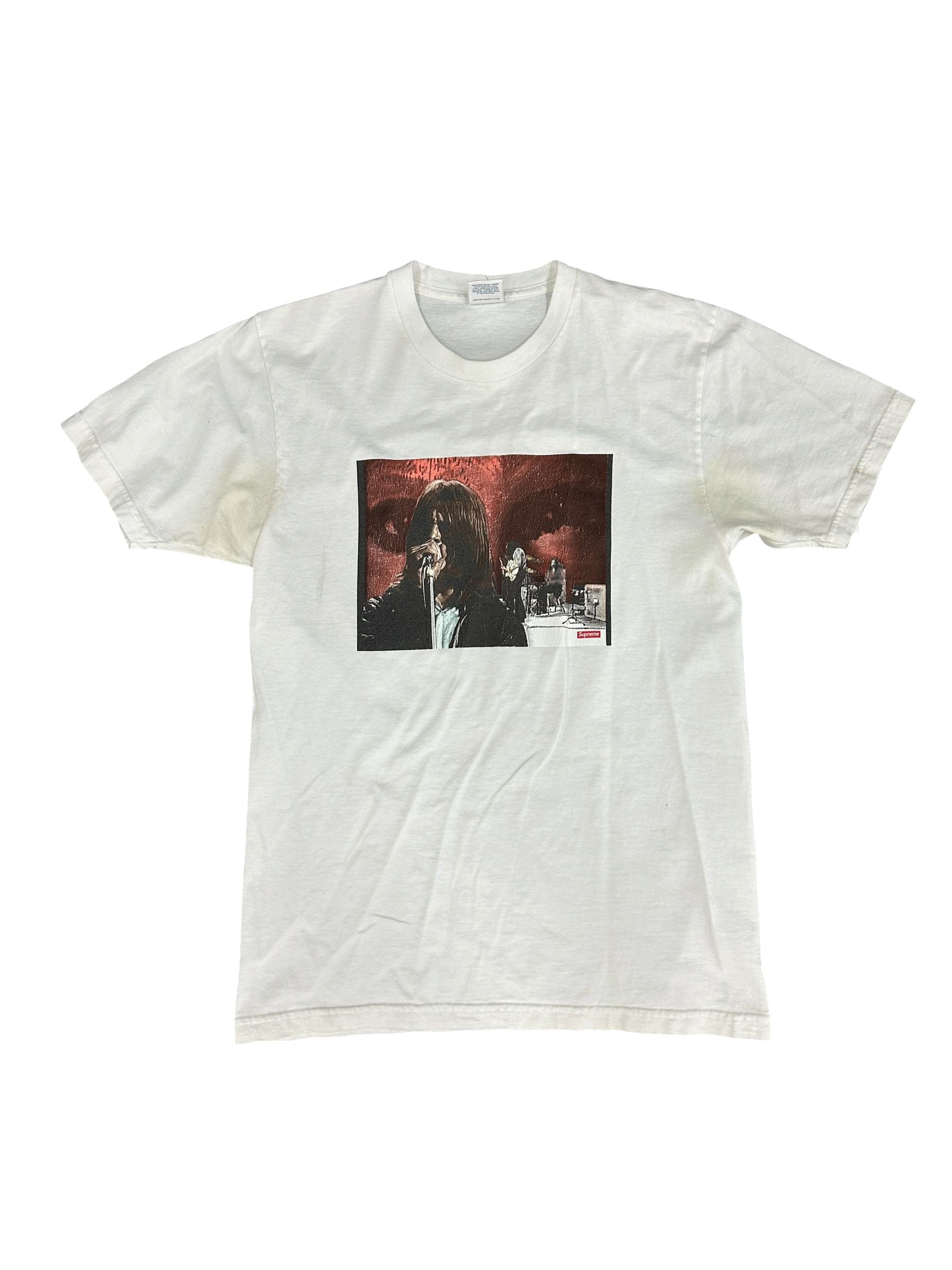 Supreme Black Sabbath Paranoid White Tee