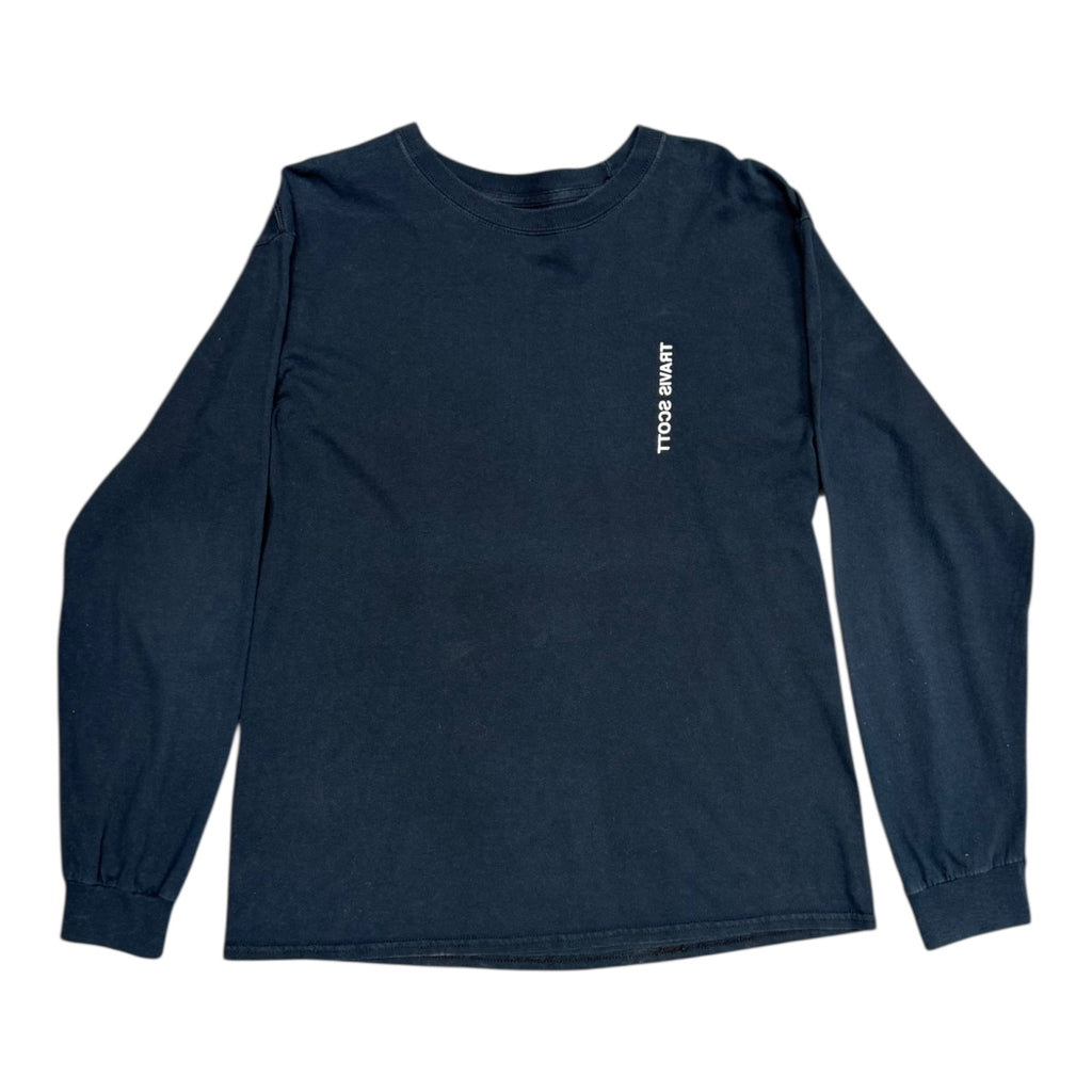 Travis Scott Birds Eye View Texas Tour L/S Black Tee