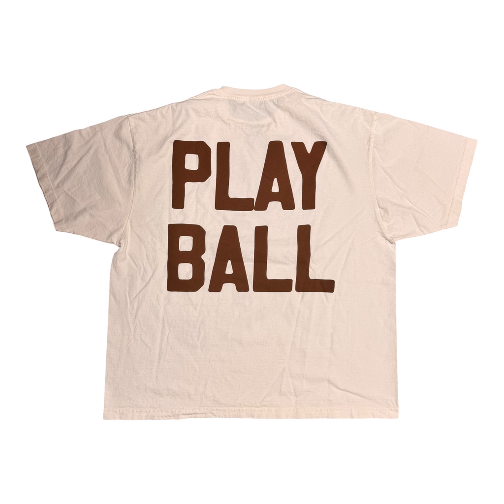 Travis Scott Cactus Jack Softball White Tee