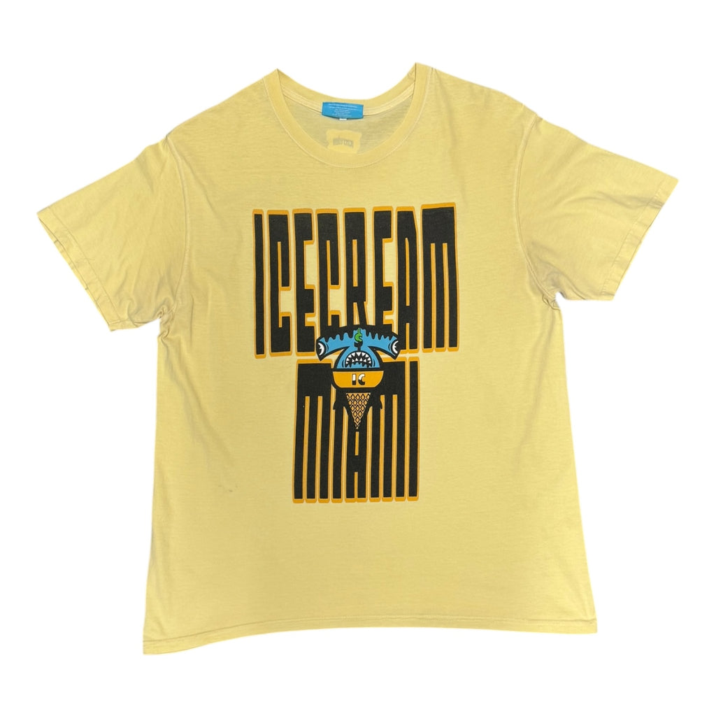 BBC Ice Cream Miami Yellow Tee