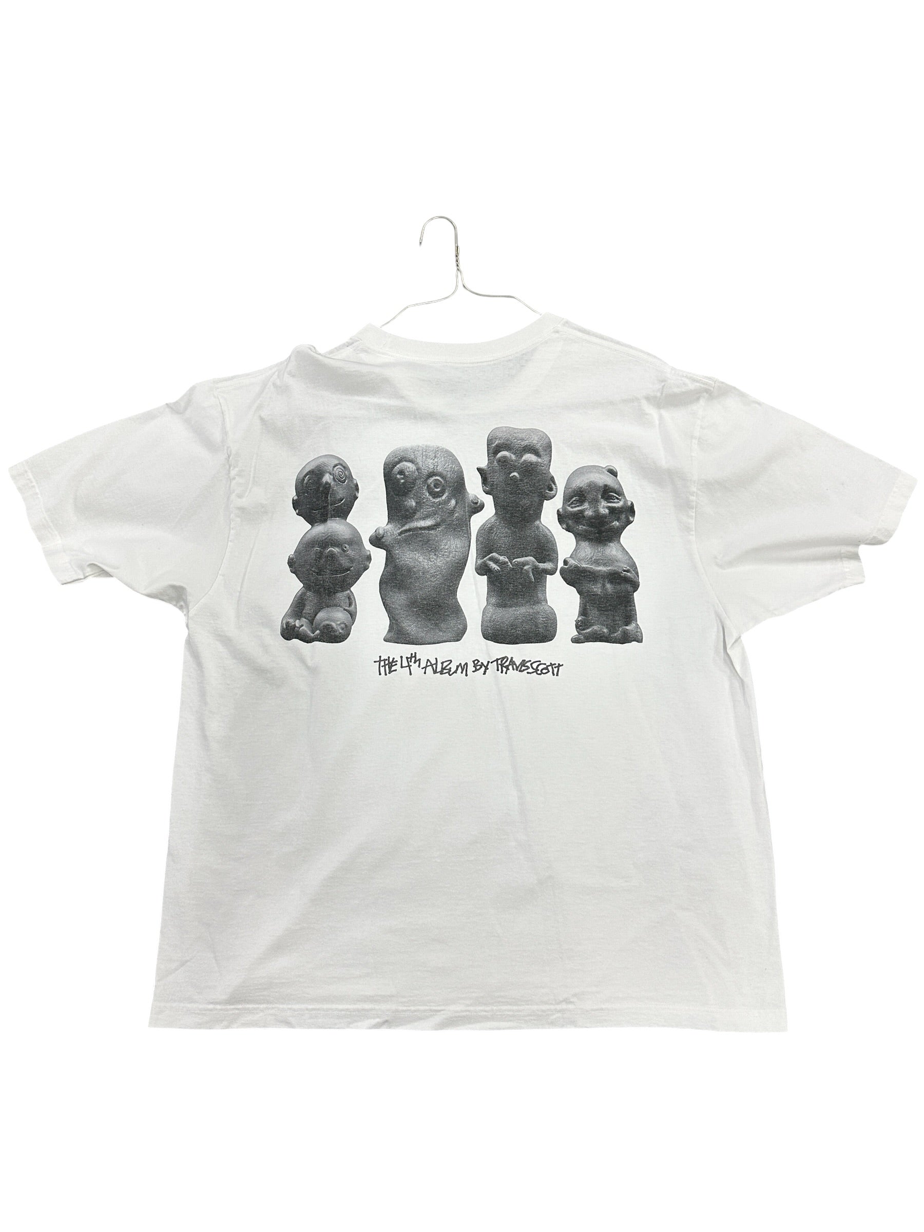 Travis Scott Utopia B1 White Tee