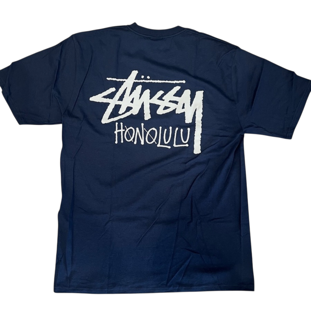 Stussy Honolulu Navy Tee