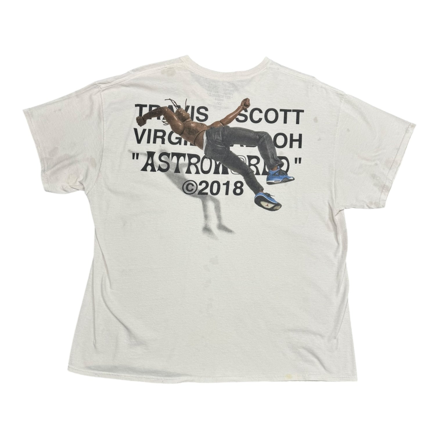 Travis Scott x Virgil Abloh White Tee