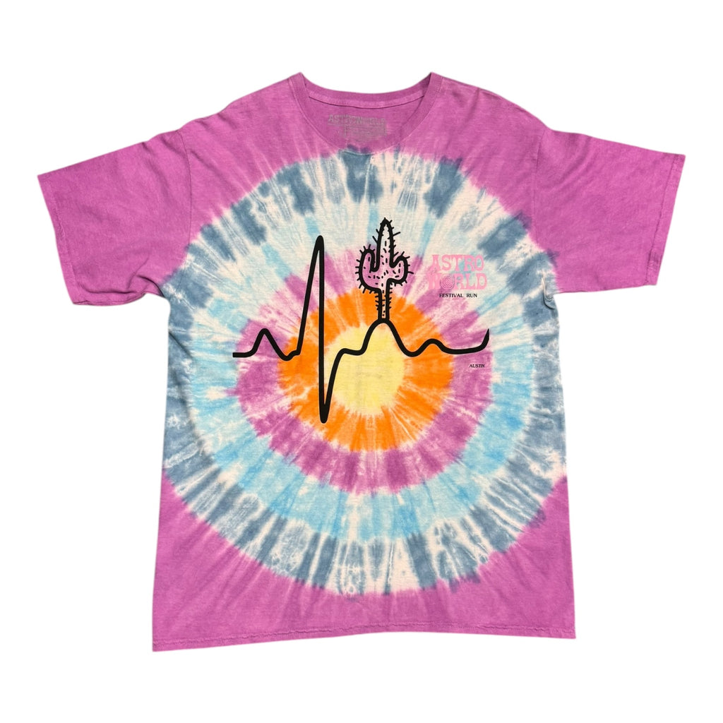 Travis Scott Astroworld Festival Run Austin Tie Dye Tee