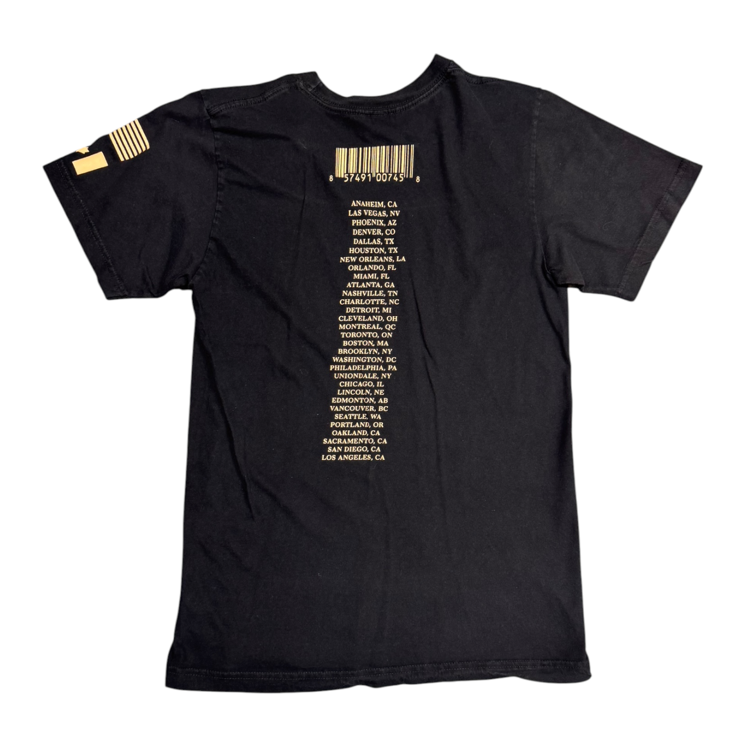 Jay Z 4:44 tour Black Tee