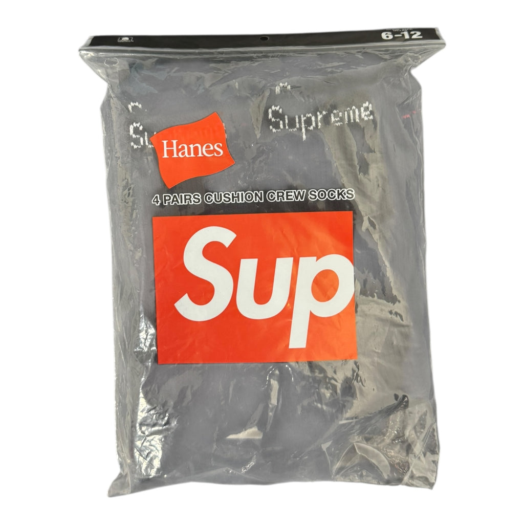 Supreme Hanes Black Socks