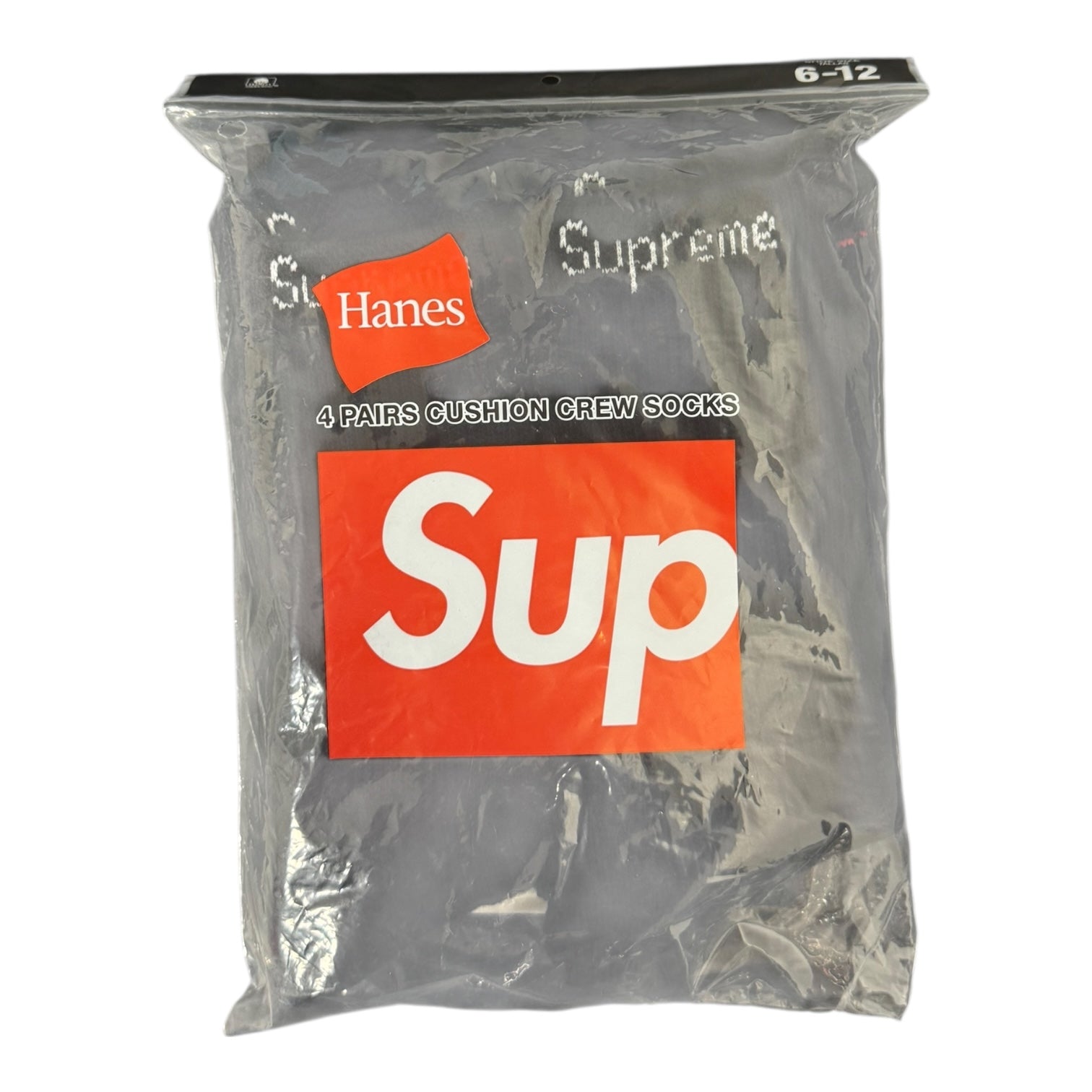 Supreme Hanes Black Socks