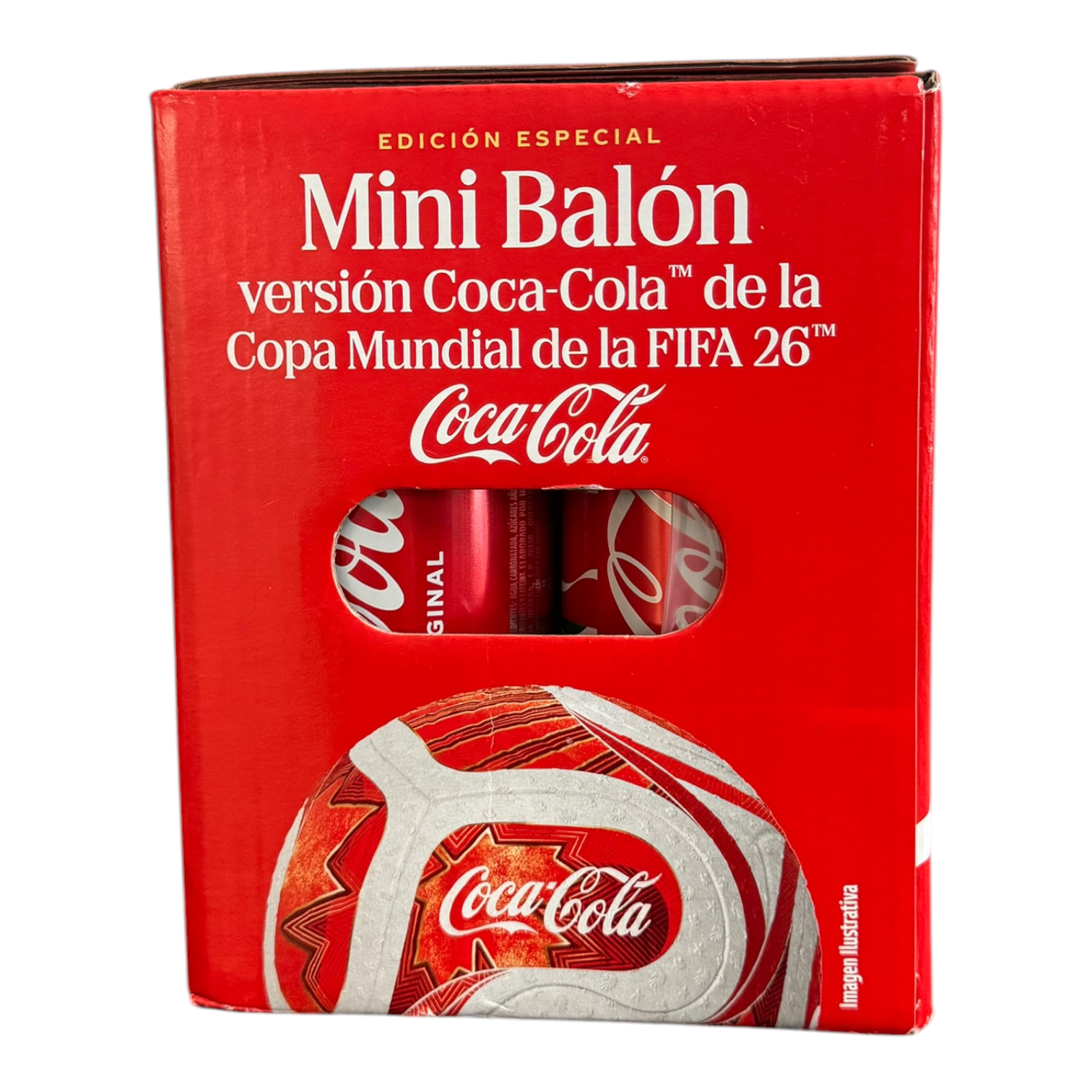 Coca Cola FIFA World Cup Special Edition Mexico + Adidas Mini Ball