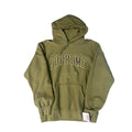 Supreme Stars Studded Arc Olive Hoodie