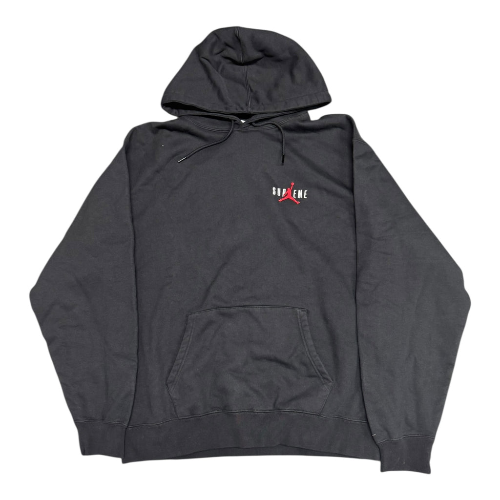 Supreme x Jordan Black Hoodie