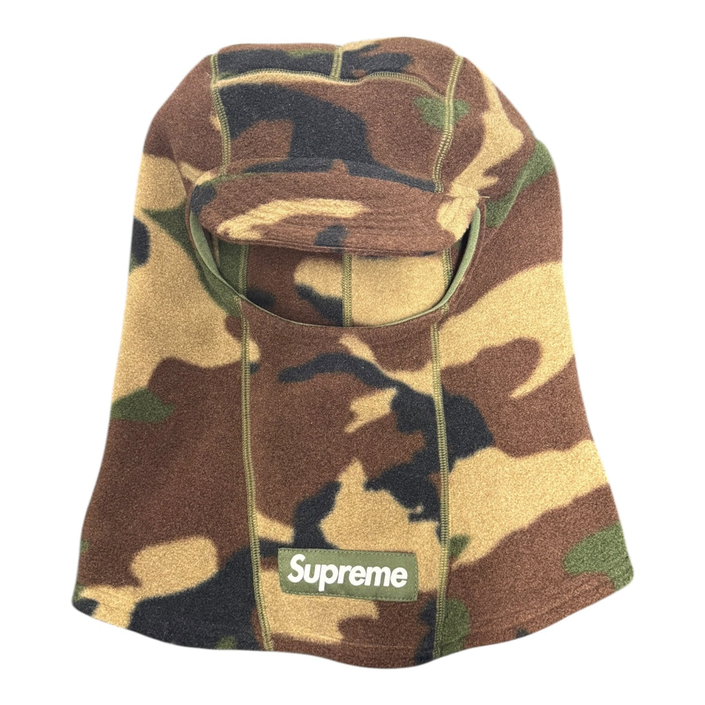 Supreme Polartec Brim Balaclava “Woodland Camo”