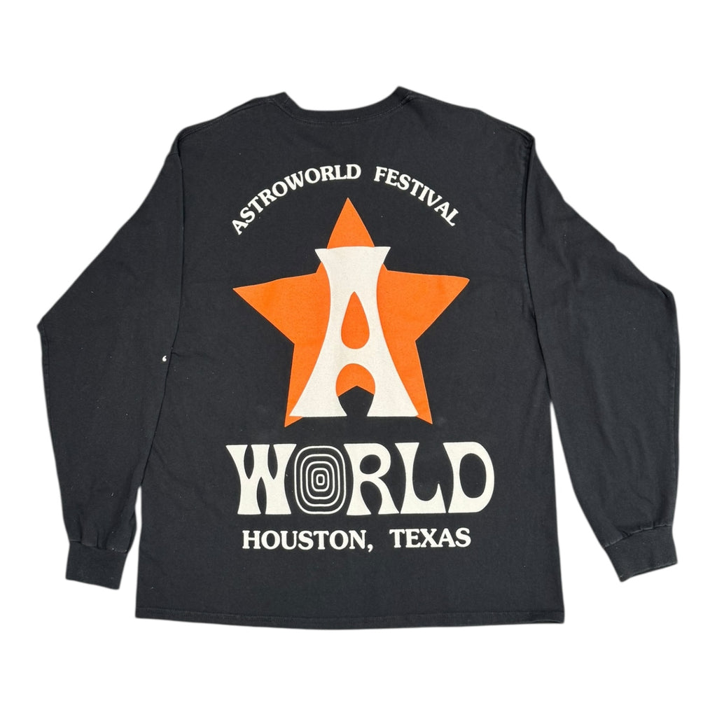 Travis Scott Astroworld Fest '18 Star L/S Tee
