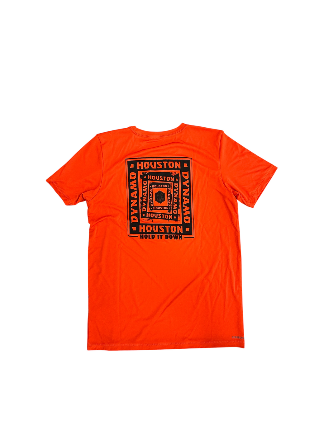 Houston Dynamo Adidas Orange Dri Fit Tee