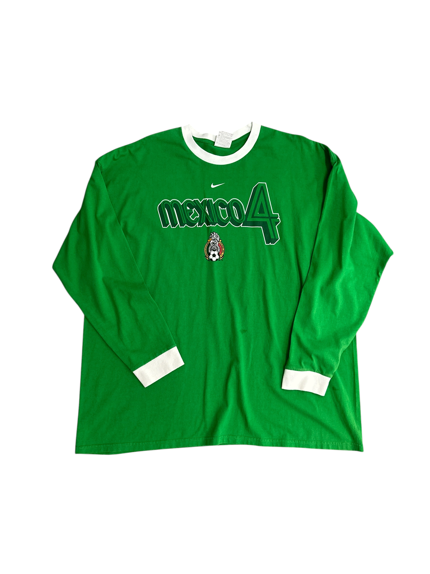 Nike Mexico #4 Marquez Green L/S