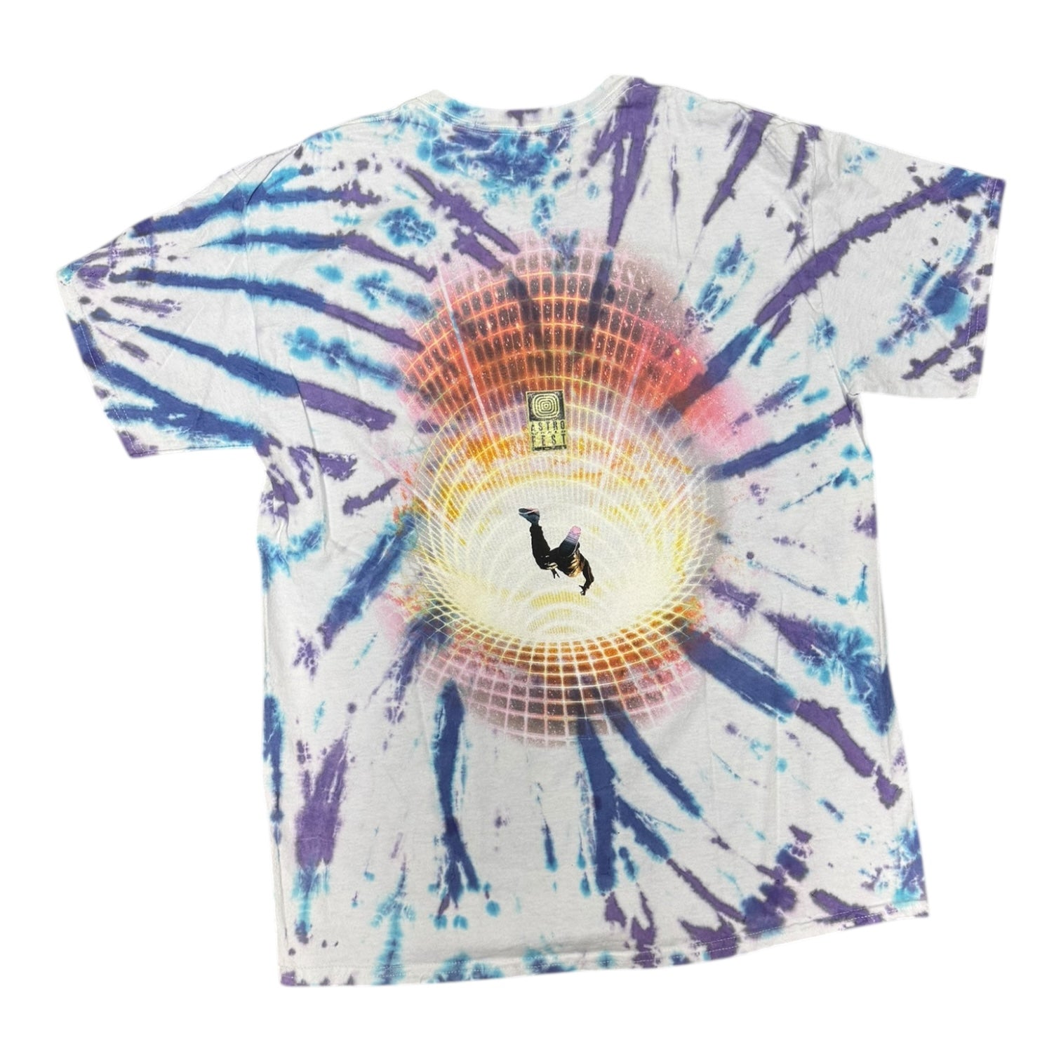 Travis Scott Astroworld Festival 2021 Tie Dye Tee