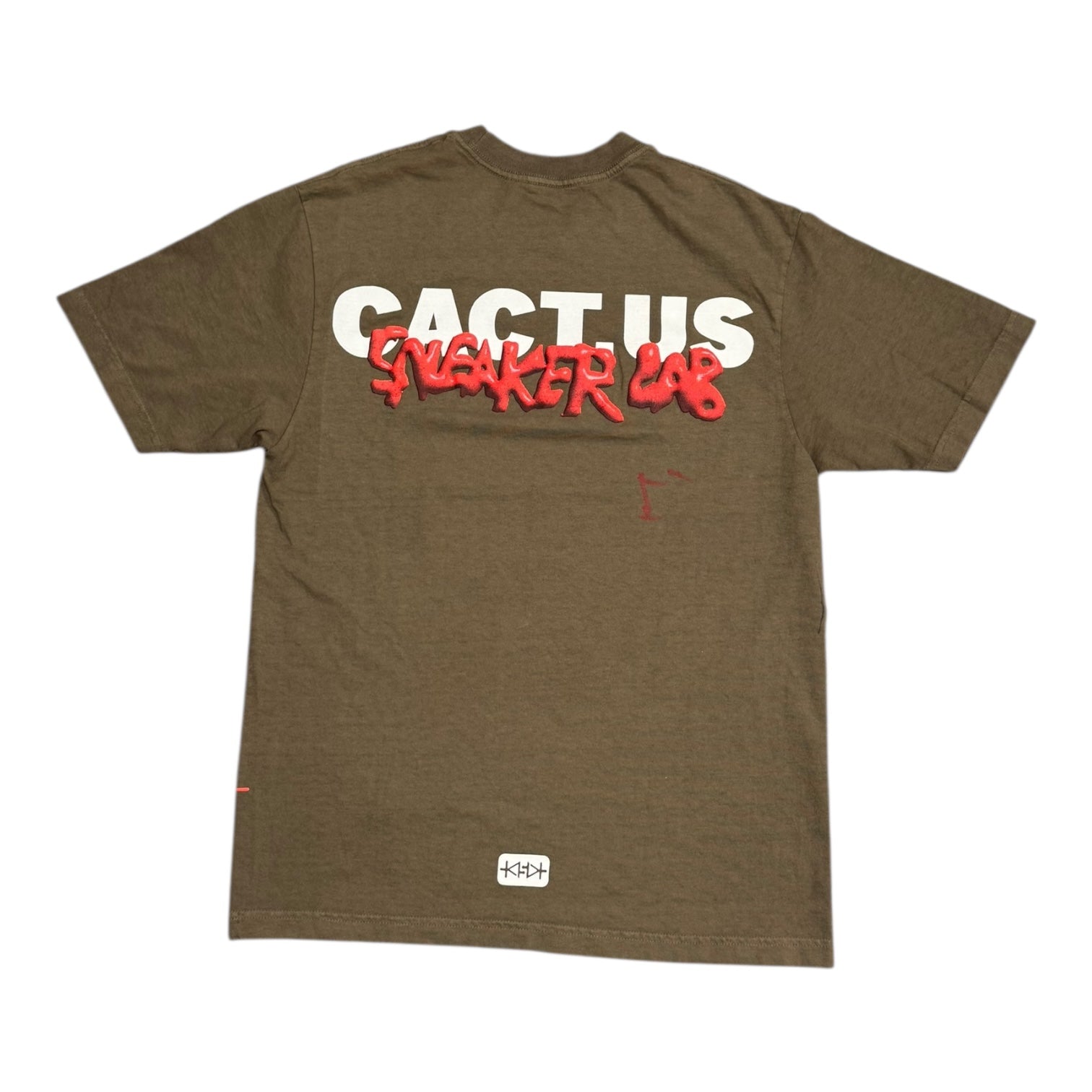 Travis Scott Cact.us Sneaker Lab Brown Tee