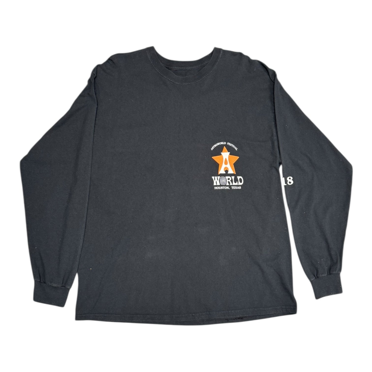 Travis Scott Astroworld Fest '18 Star L/S Tee