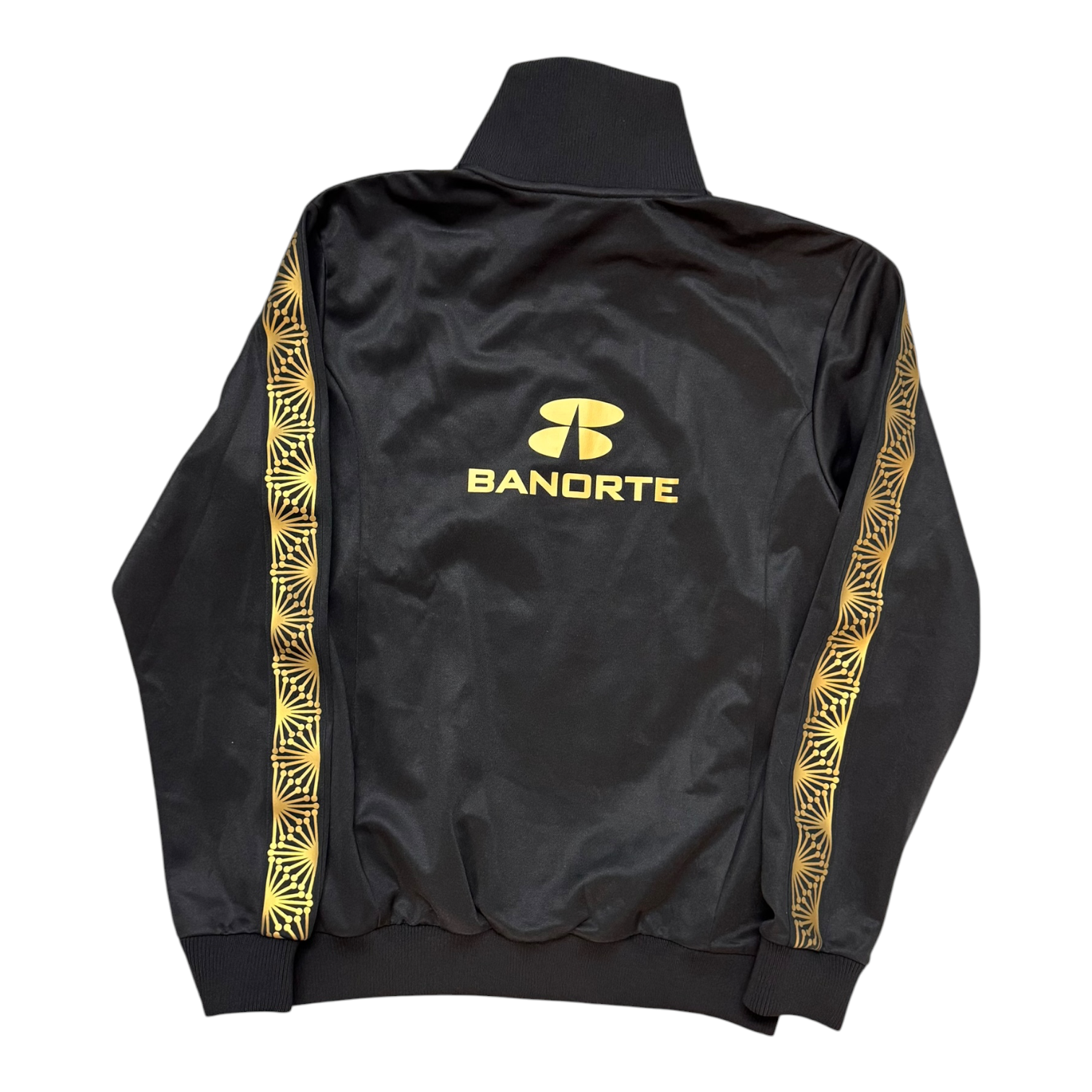 Mexico black gold zip up jacket