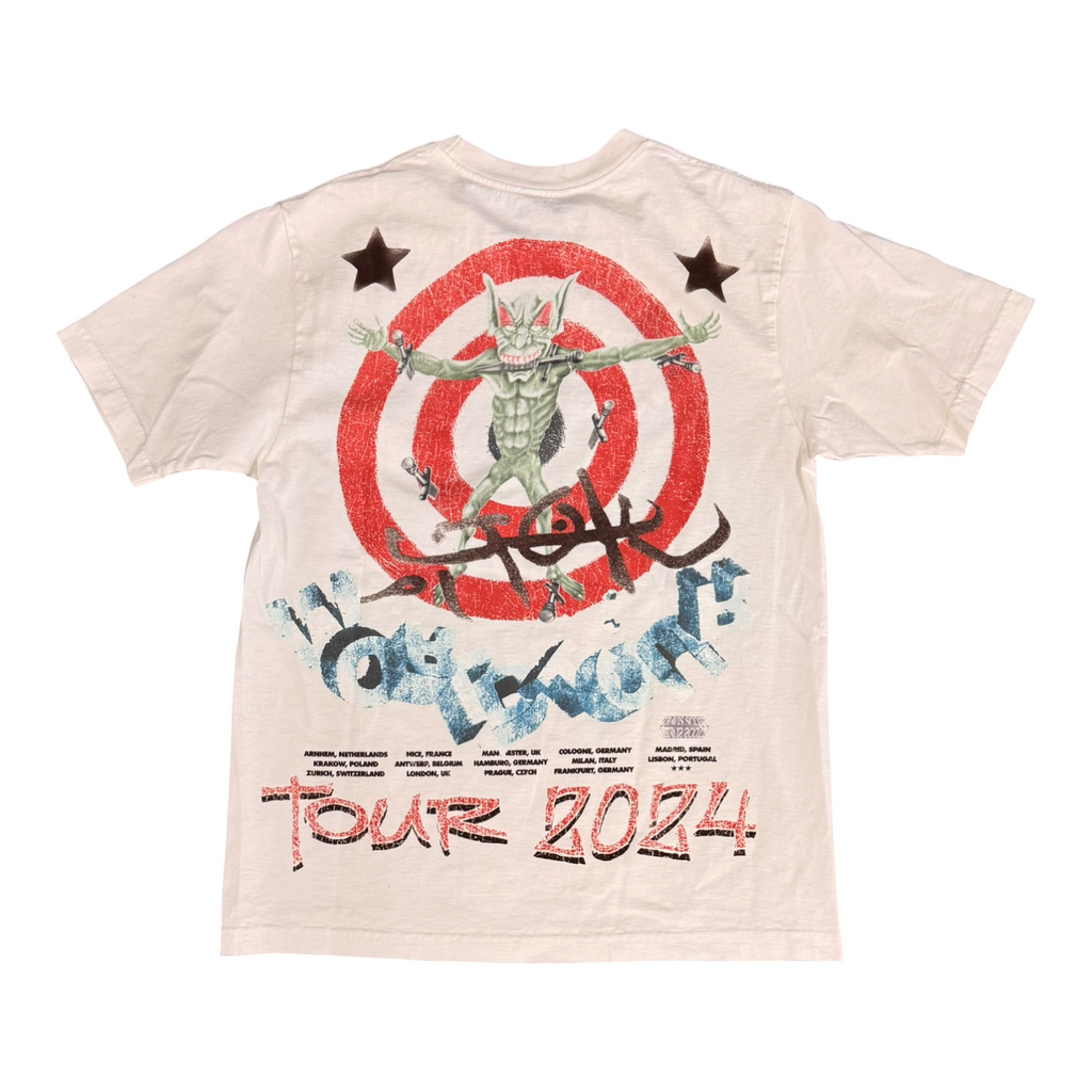 Travis Scott Circus Maximus Tour 2024 Cream Tee