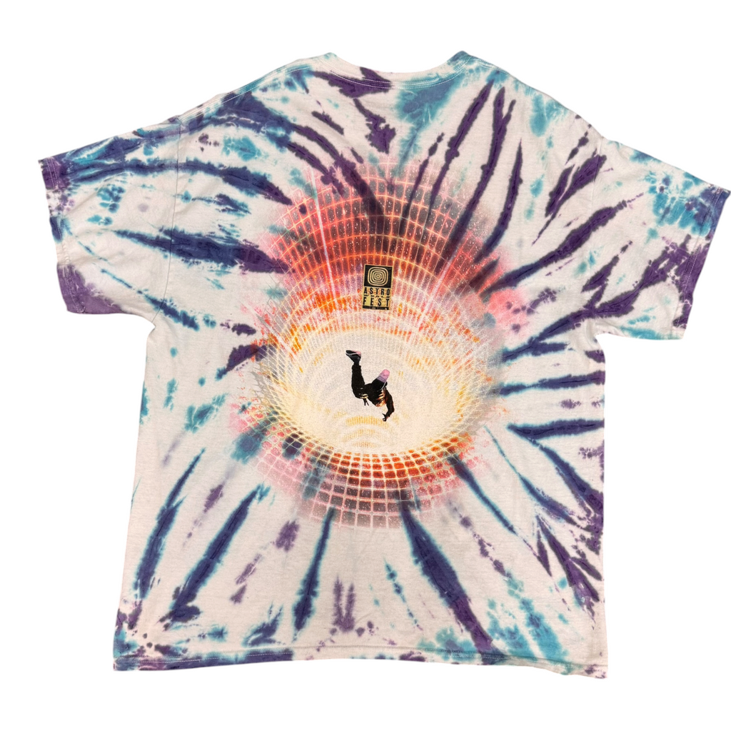Travis Scott Astroworld Fest 21 Flameboy Tie Dye Tee