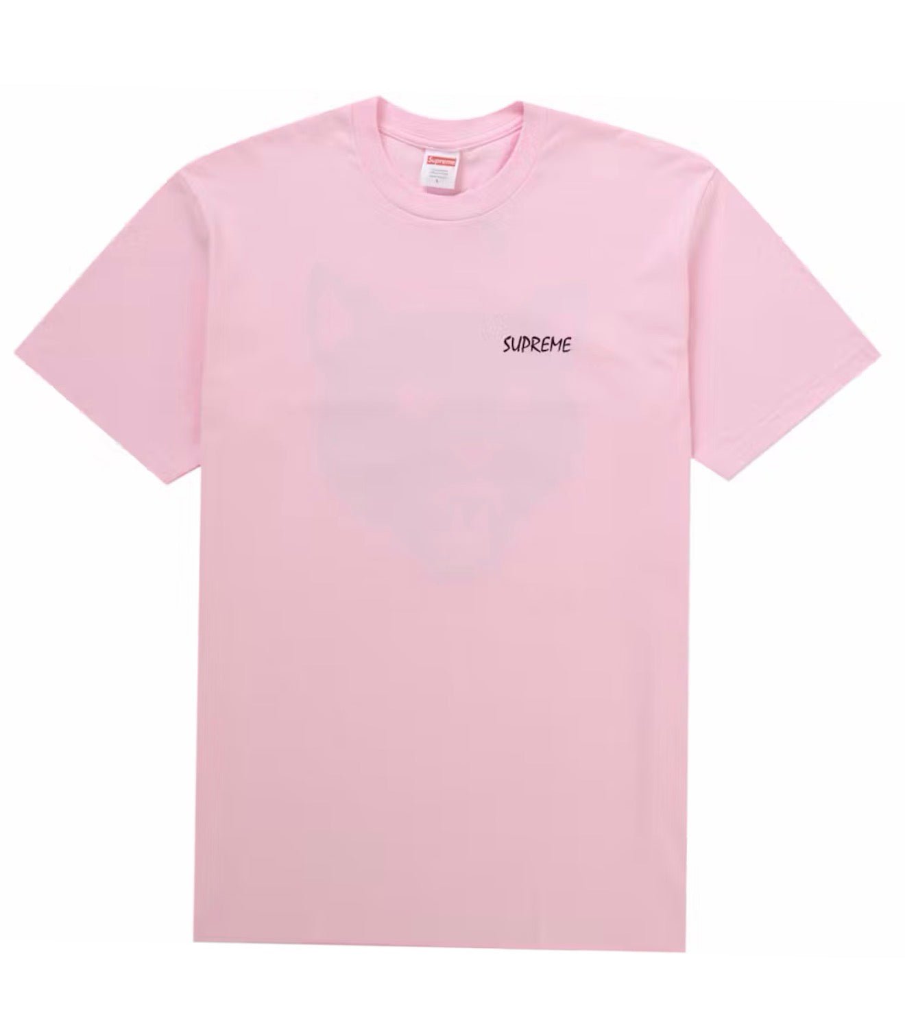 Supreme Black Cat Pink Tee